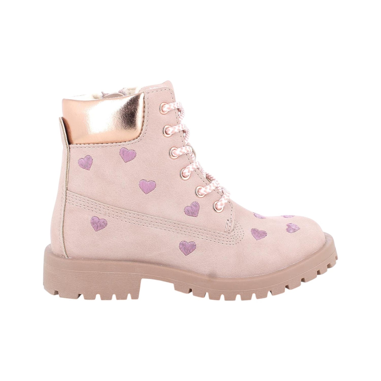 Primigi Anfibio Bambina in Ecopelle Rosa con Cuori