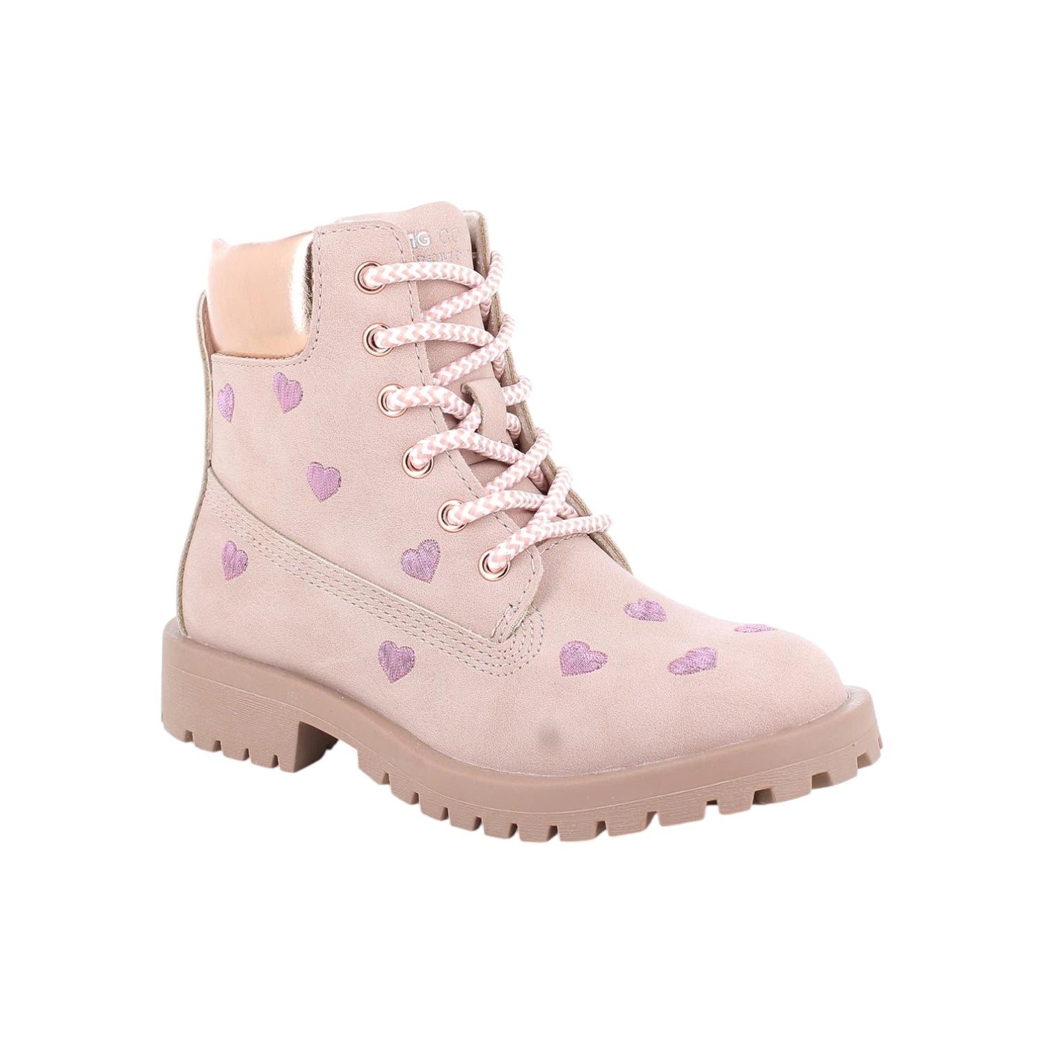 Primigi Anfibio Bambina in Ecopelle Rosa con Cuori