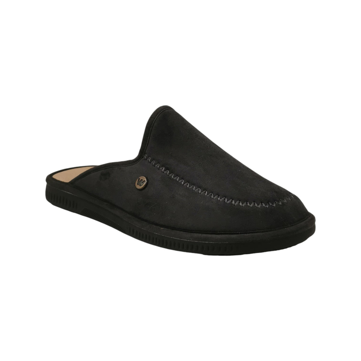Melluso Pantofola Uomo in Velluto Grigio