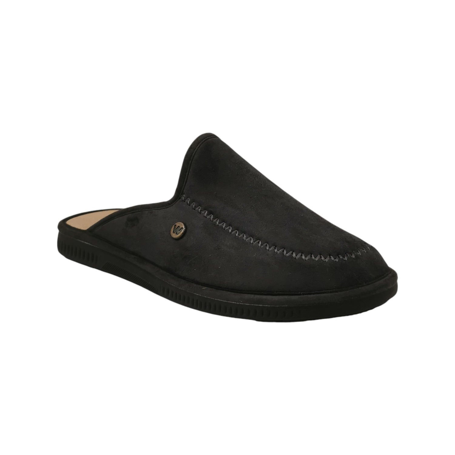 Melluso Pantofola Uomo in Velluto Grigio