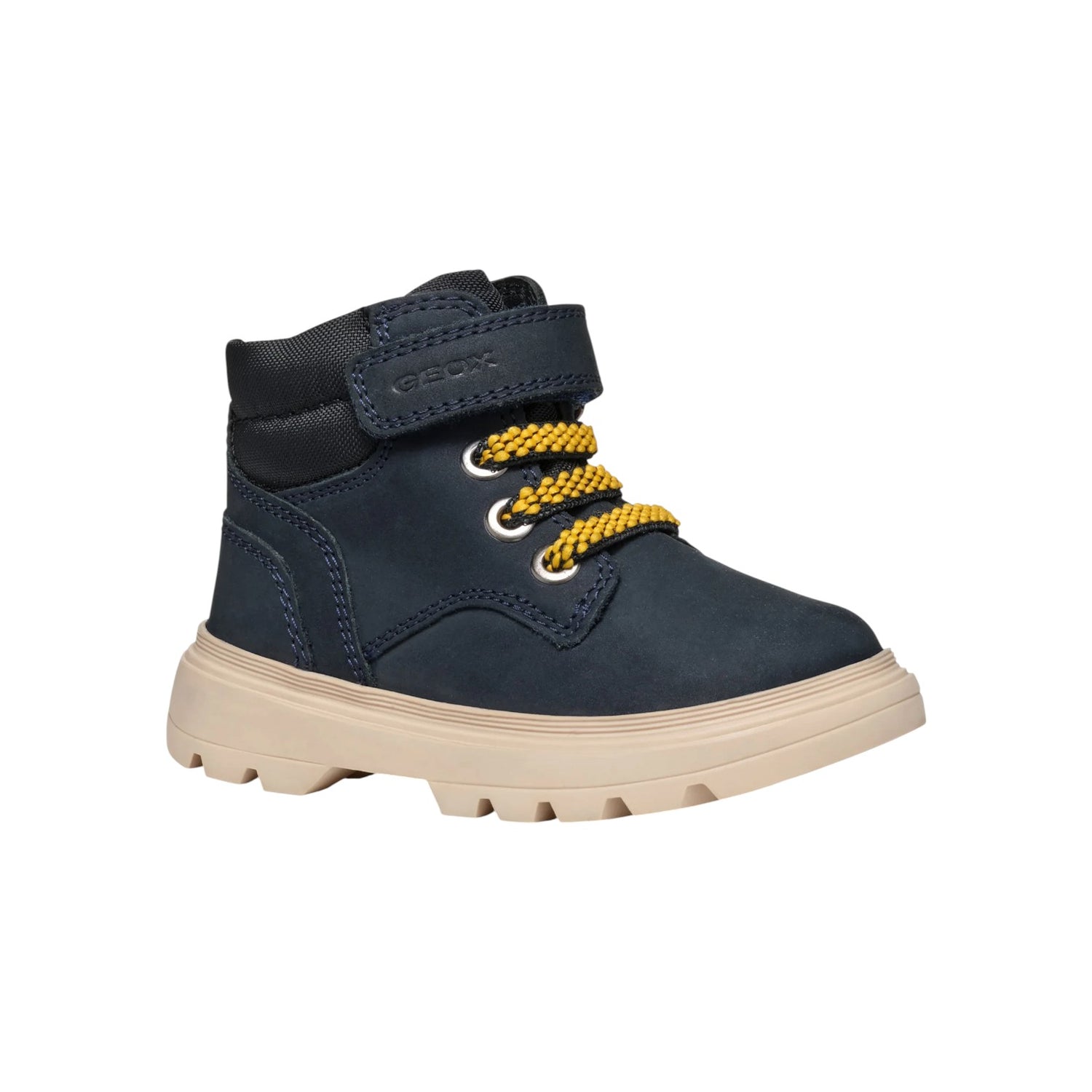 Geox Polacchino Bambino in Nabuck Blu Numero - 21/22/23