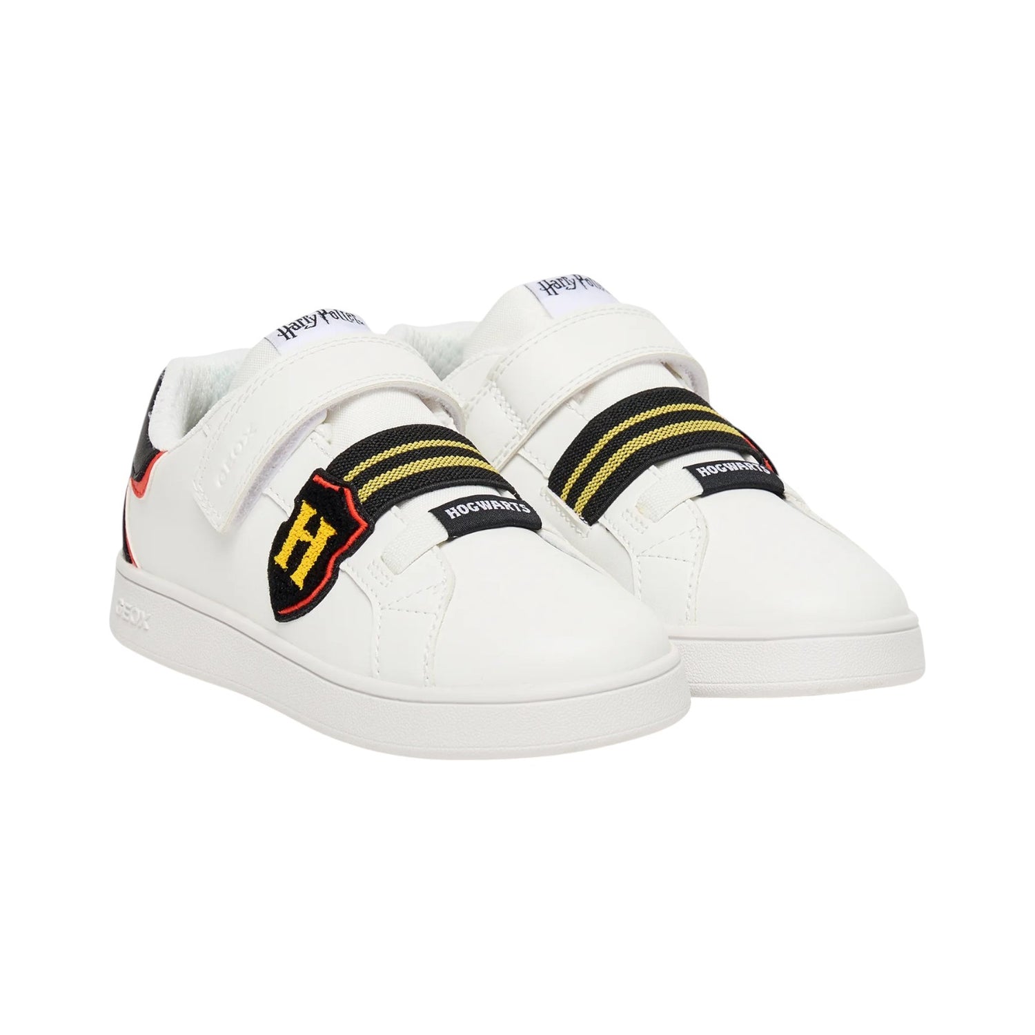 Geox Sneakers Bambino in Ecopelle Bianca Harry Potter