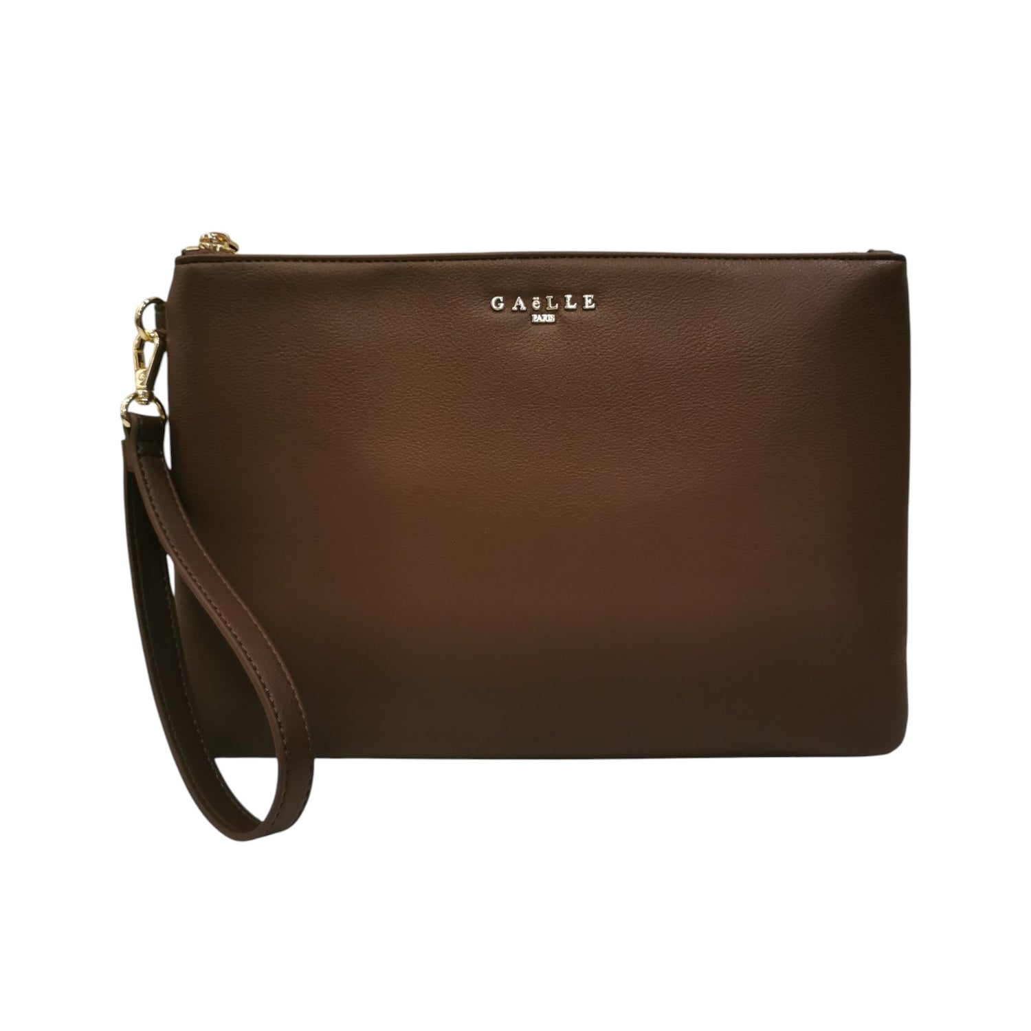 Gaelle Pochette Donna in Ecopelle Bruciato con Polsino
