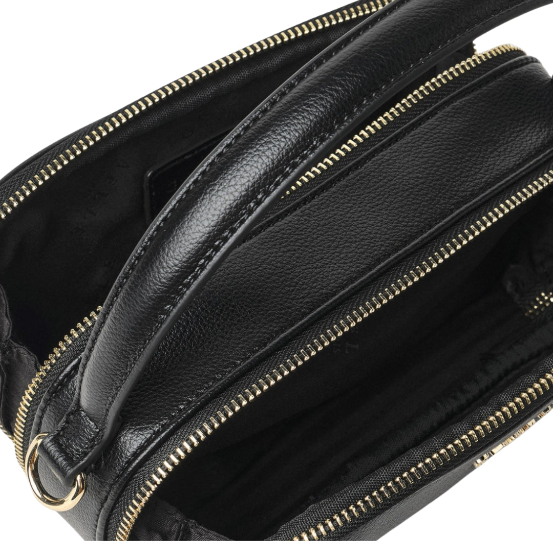 Gaelle Borsa Mini Camera in Ecopelle Nera da Donna