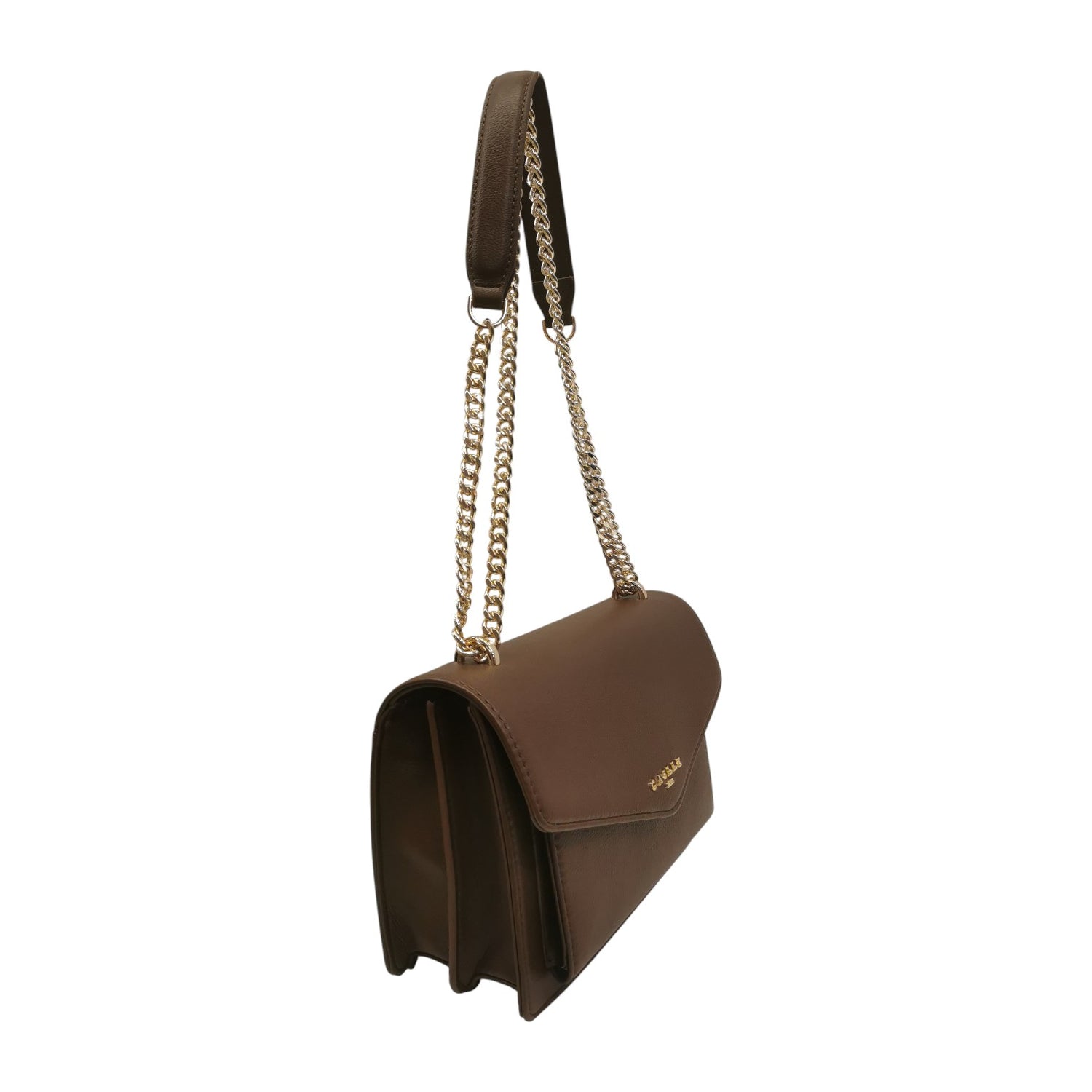 Gaelle Borsa a Tracolla Donna in Ecopelle Bruciato con Scomparto a Soffietto