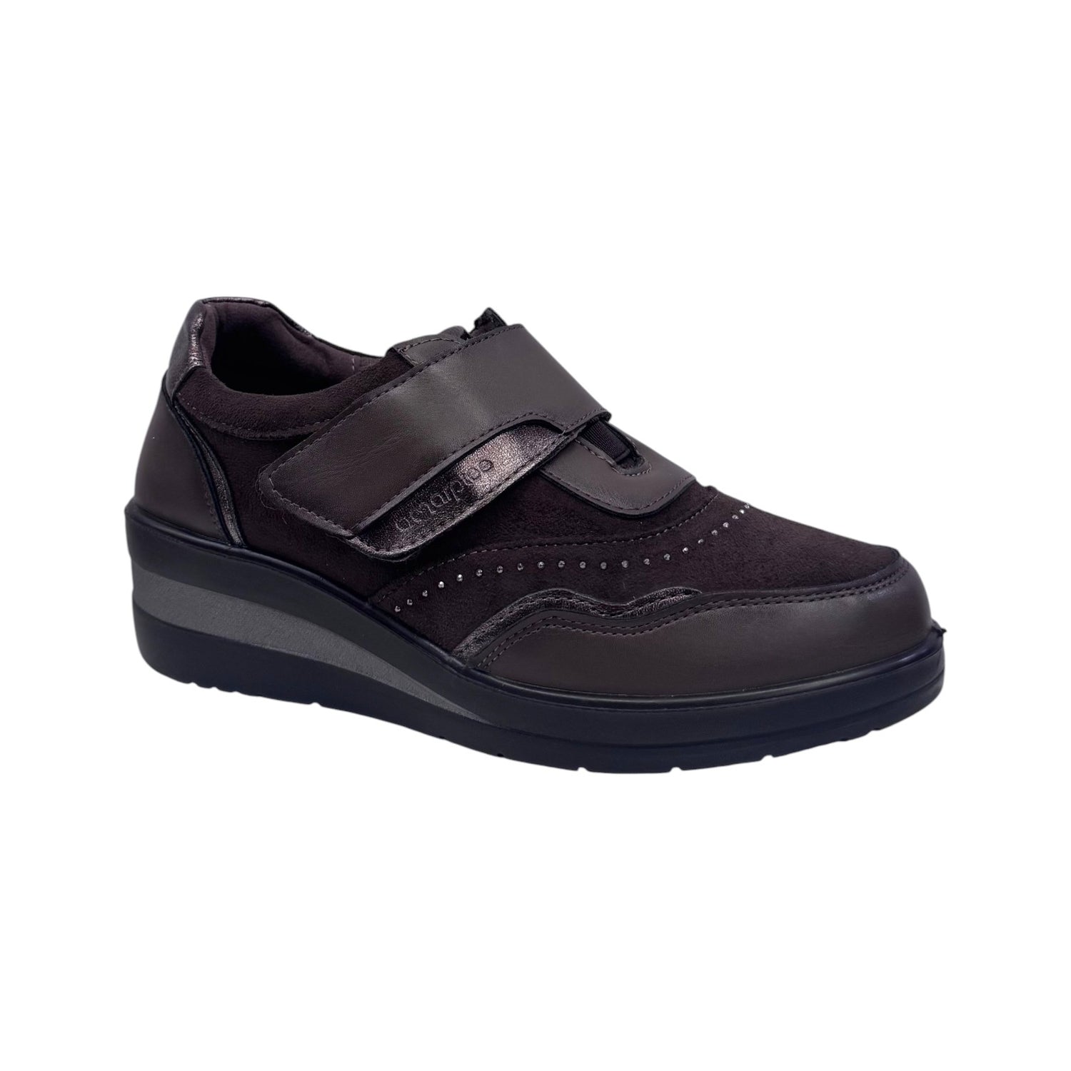 Amarpies Sneakers Donna Marrone con Strappo