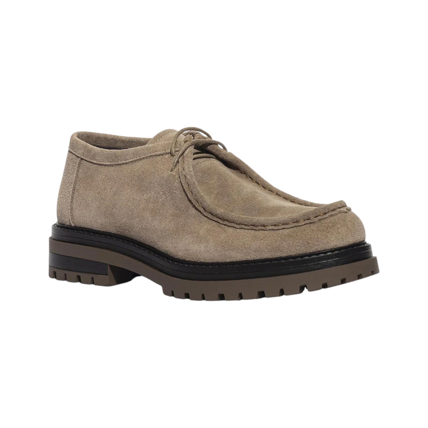 Keys Allacciato Donna in Camoscio Beige