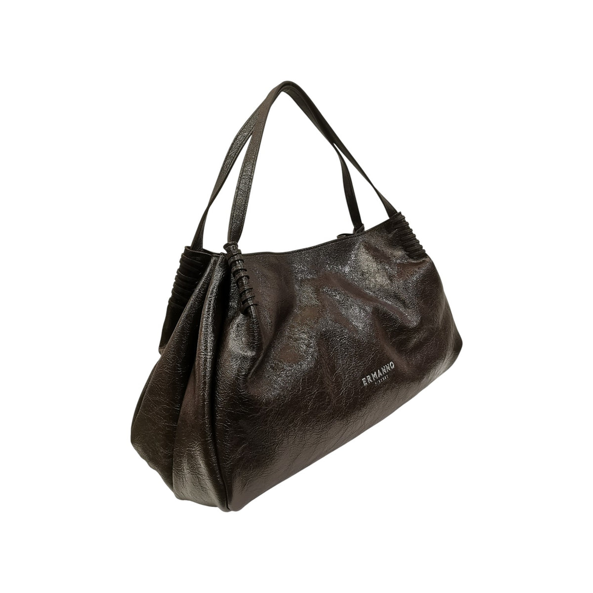 Ermanno Scervino Borsa a Spalla Media Donna in Ecopelle Moro