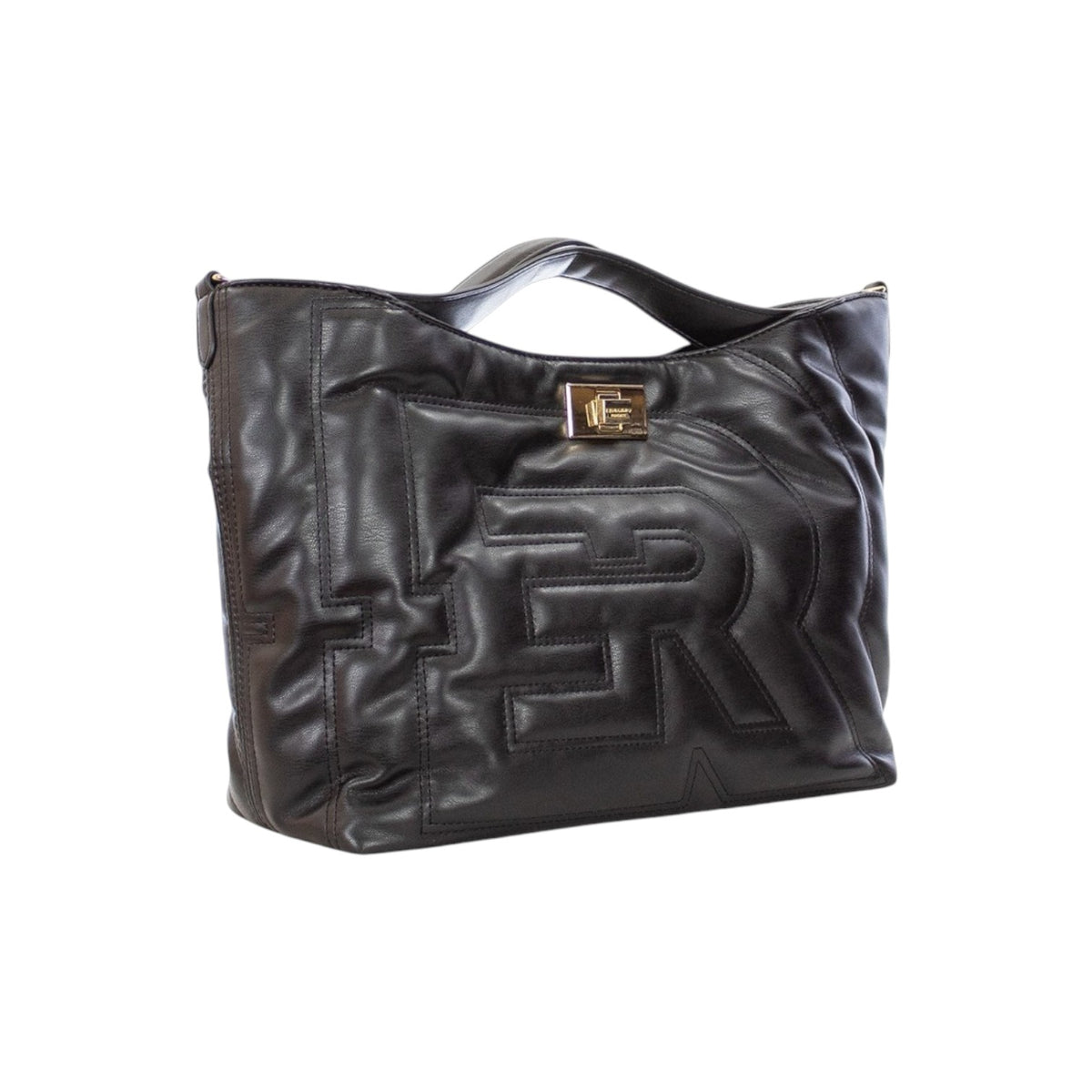Ermanno Scervino Borsa a Spalla Media Donna in Ecopelle Trapuntata Avorio