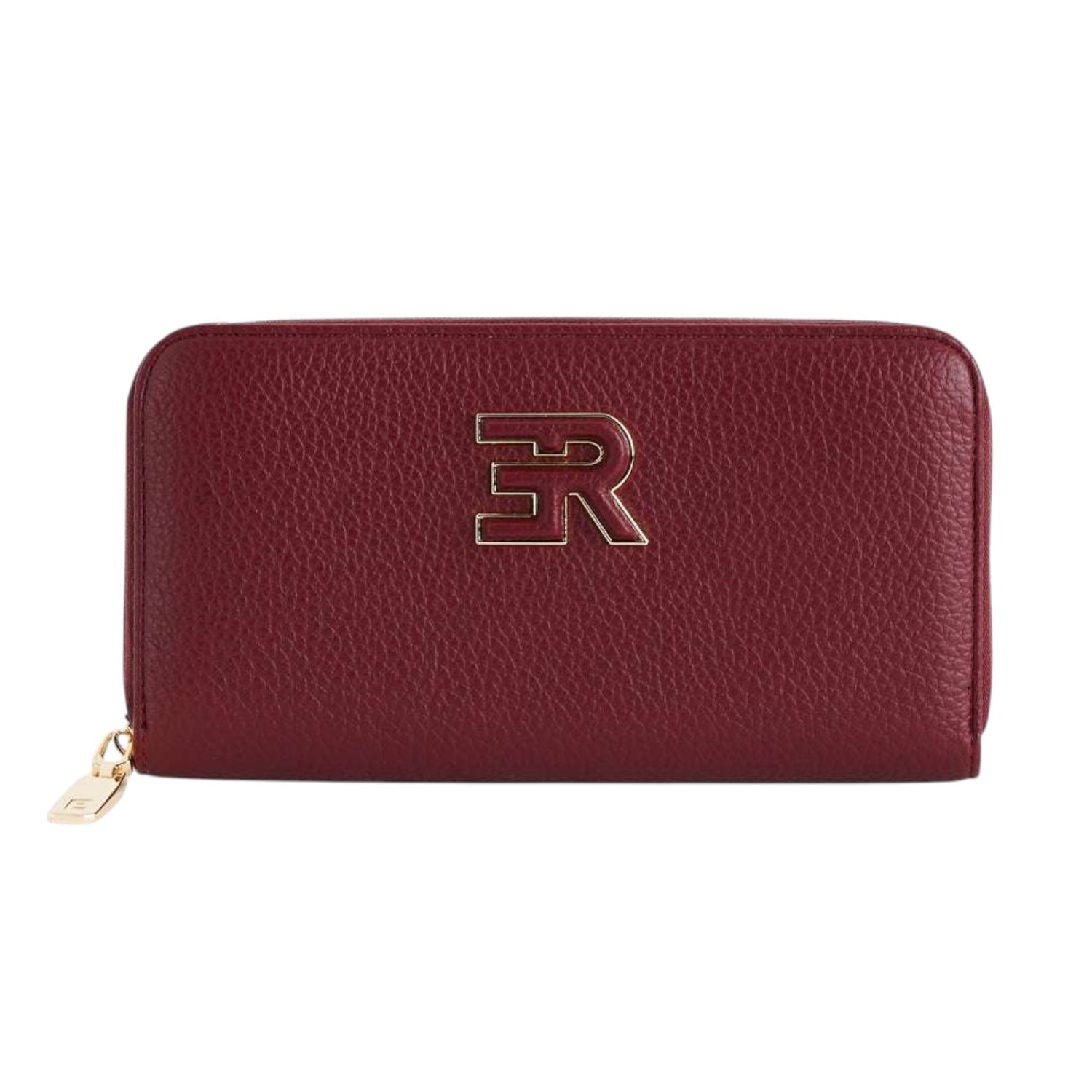 Ermanno Scervino Portafoglio Donna in Ecopelle Vino con Zip