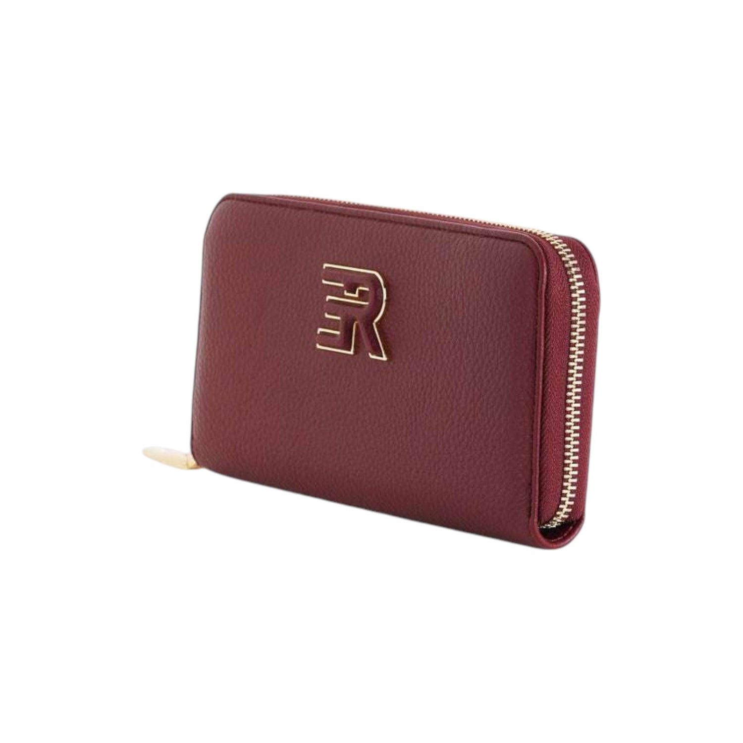 Ermanno Scervino Portafoglio Donna in Ecopelle Vino con Zip