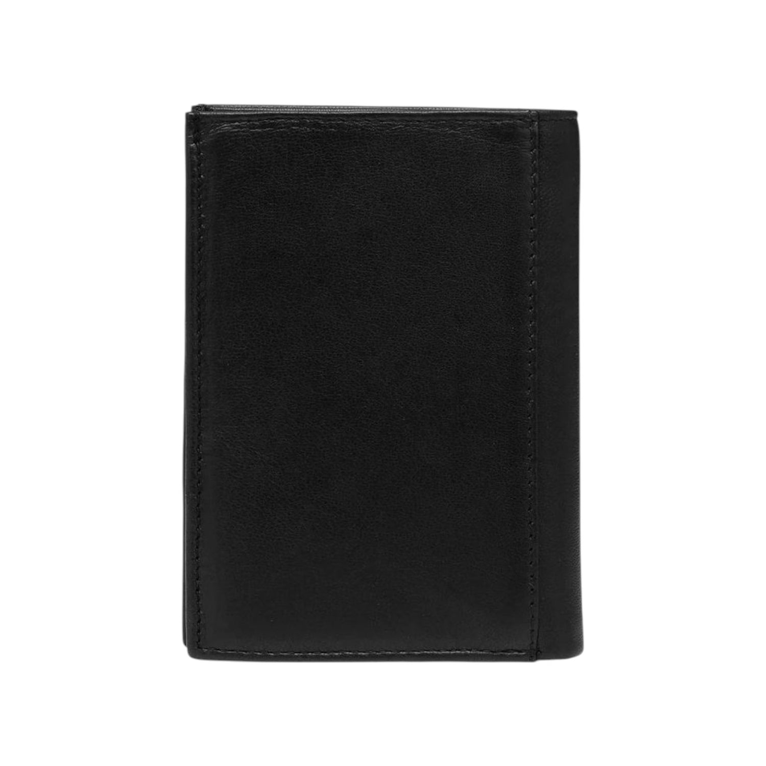 Cult Portafoglio Verticale Uomo in Pelle Nera con Portamonete