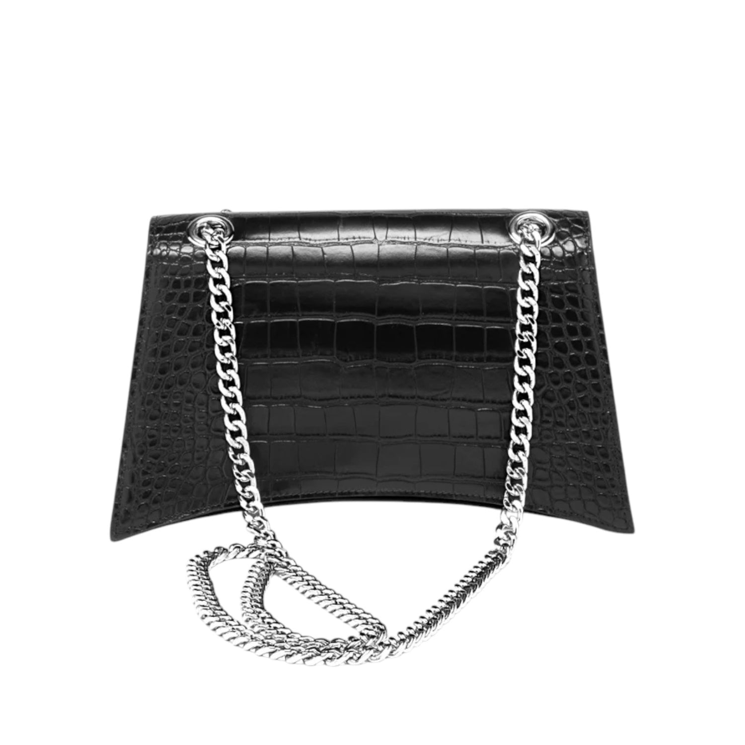 Cult Borsa a Tracolla Gwen Donna in Ecopelle Nera Stampa Cocco