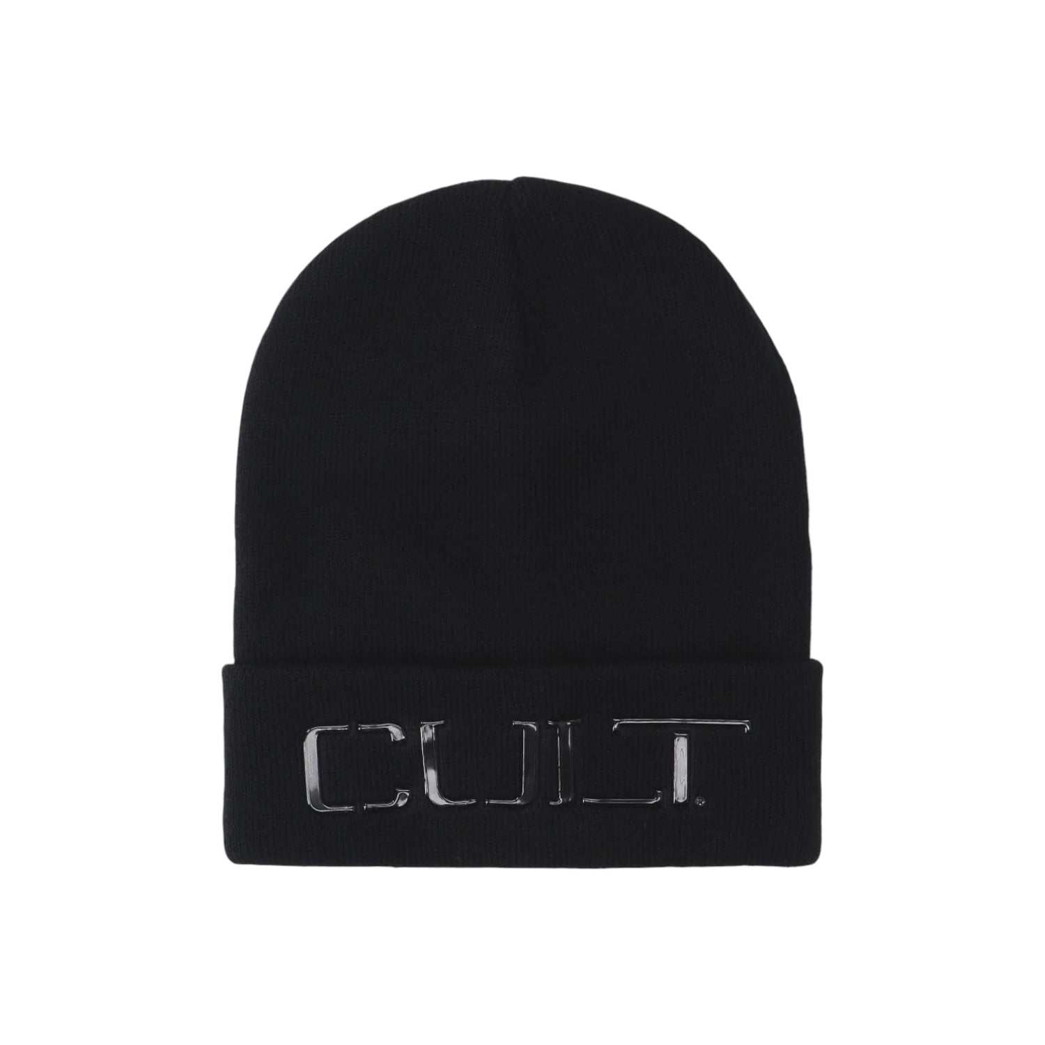 Cult Cappello Uomo Nero con Scritta Logo