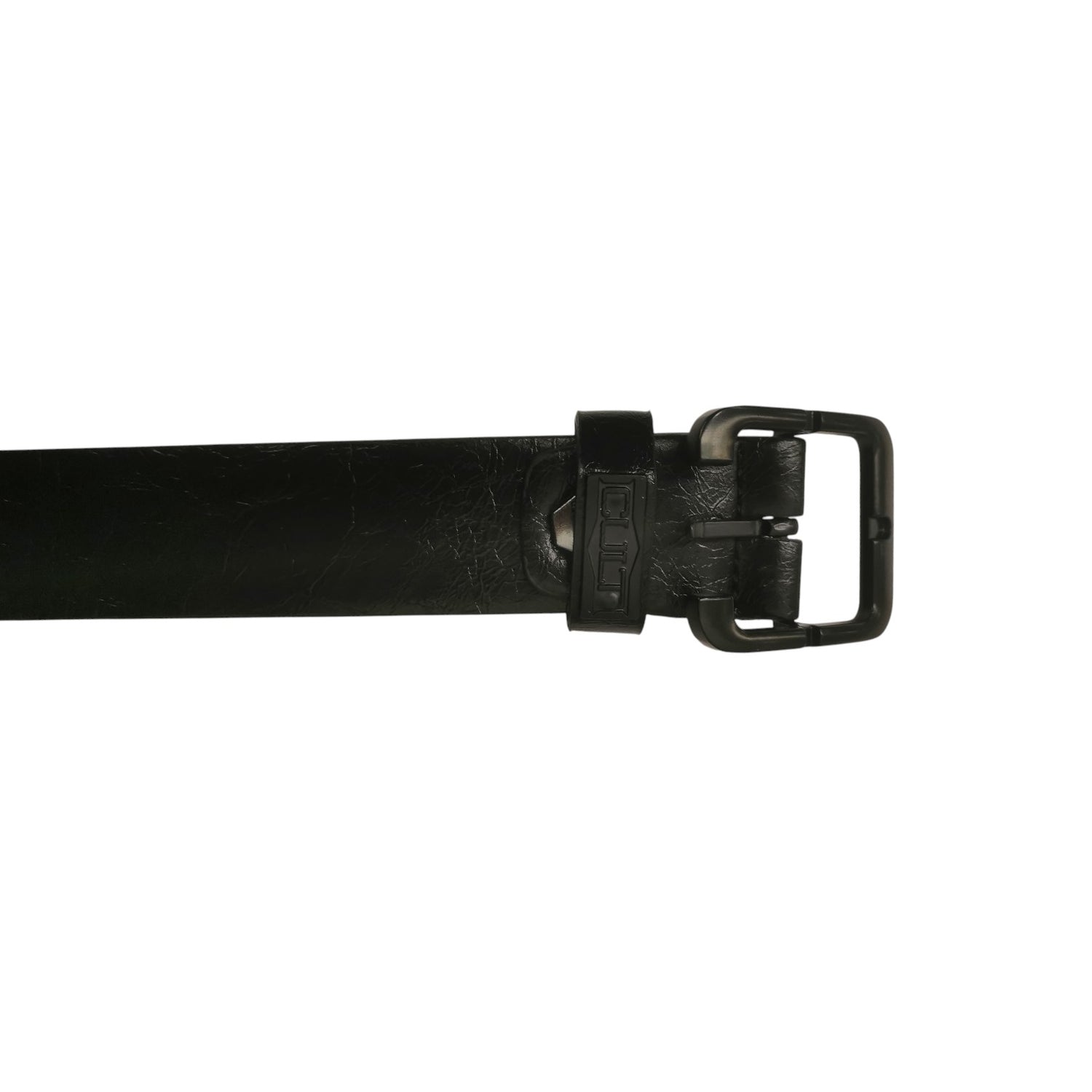 Cult Cintura Donna Nera con Logo Mini Borchie