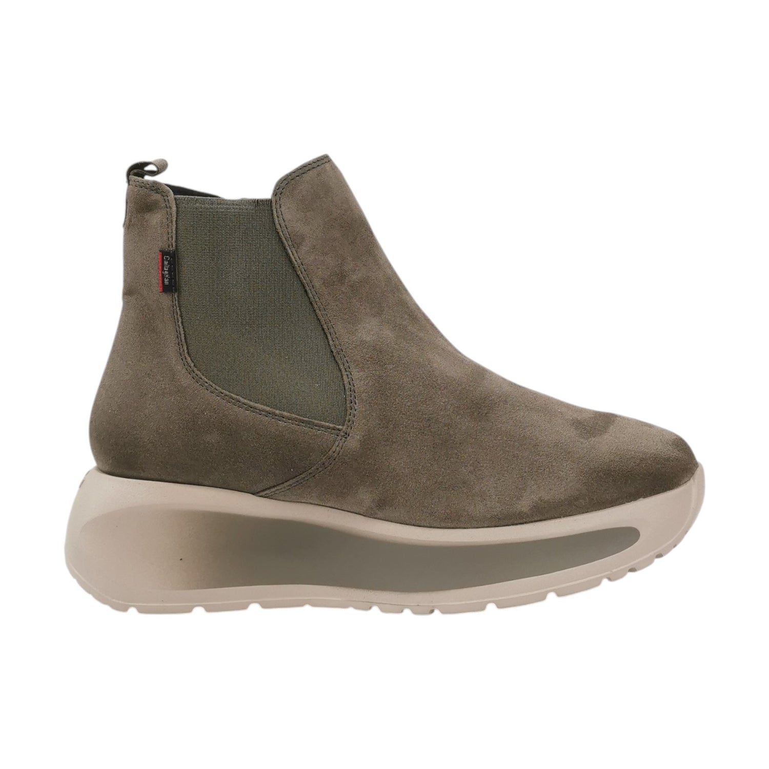 Callaghan Beatles Platform Donna in Nabuck Grigio