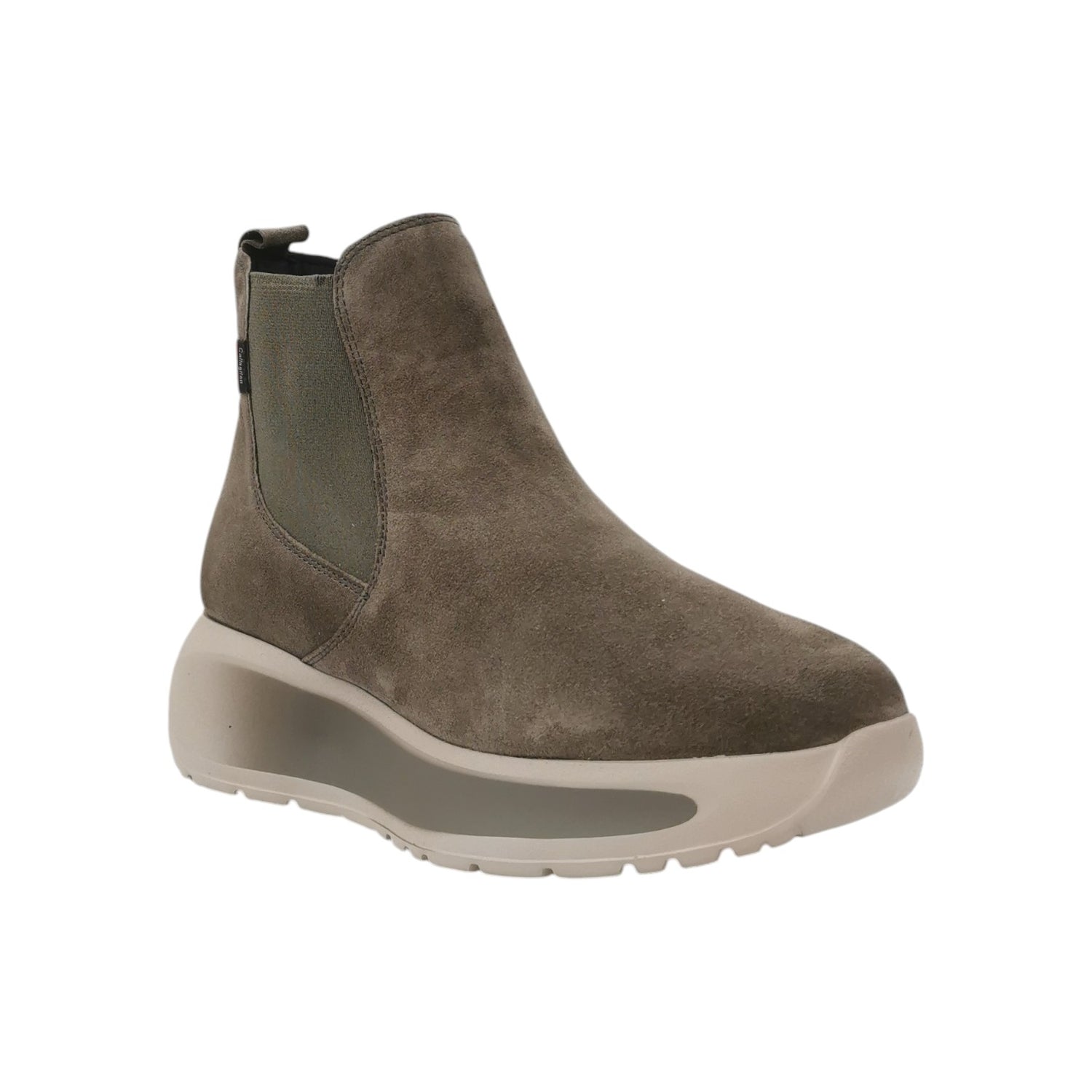 Callaghan Beatles Platform Donna in Nabuck Grigio