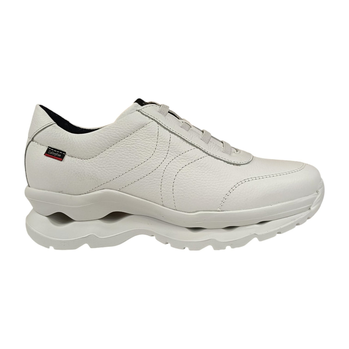 Callaghan Sneakers Donna in Pelle Bianca