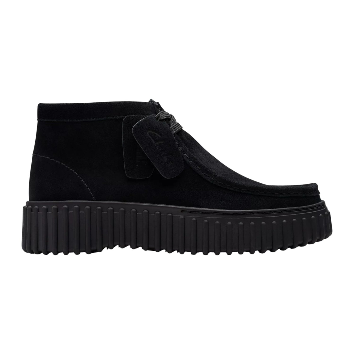 Clarks Torhill Moss Polacchino Donna in Camoscio Nero
