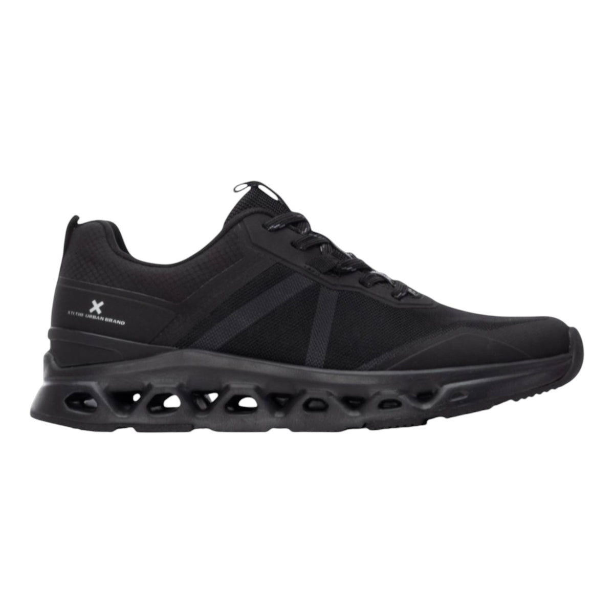 XTI Sneakers Uomo in Tessuto Nero