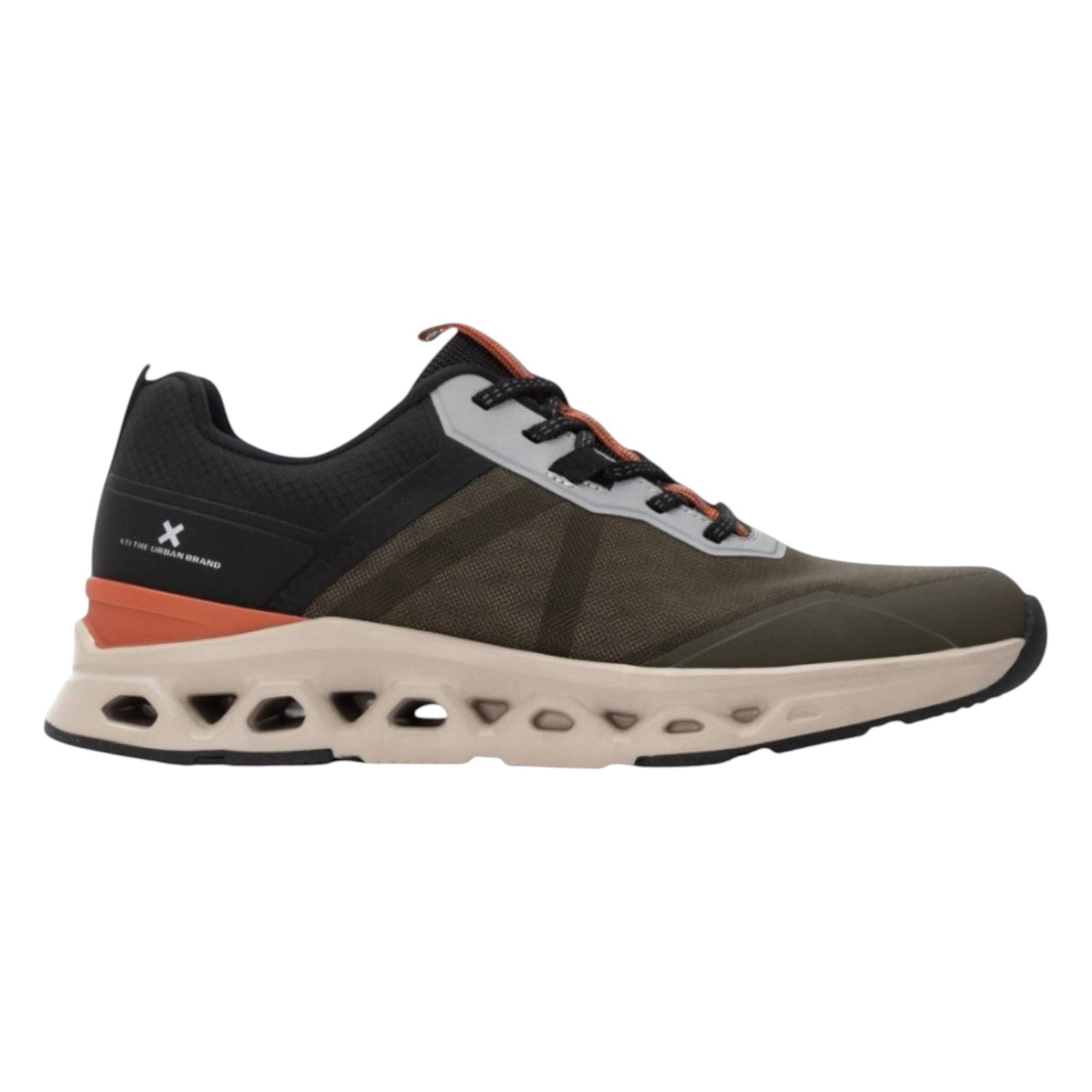 XTI Sneakers Uomo in Tessuto Verde