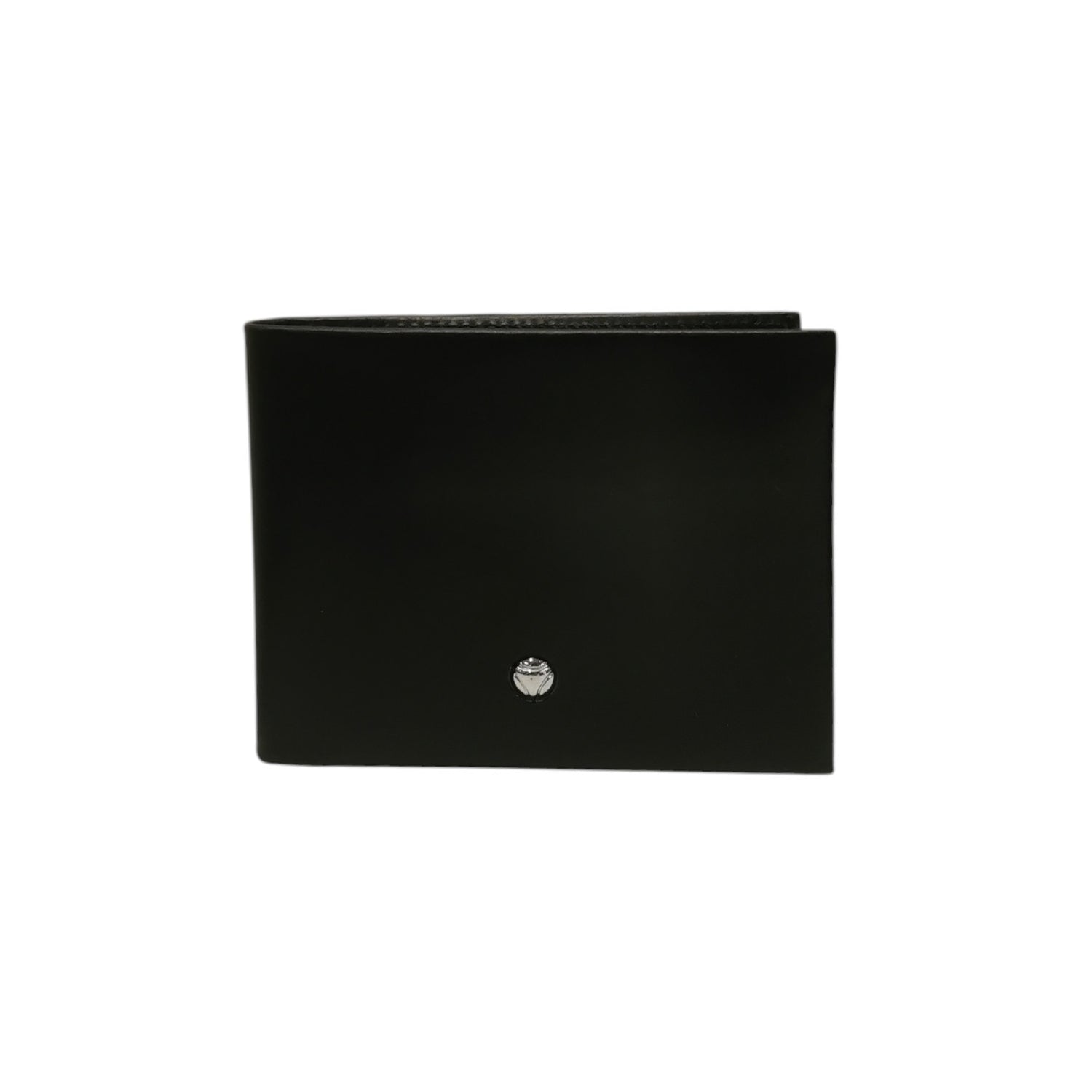 Momo Design Portafoglio Uomo in Pelle Nera con Portacarte