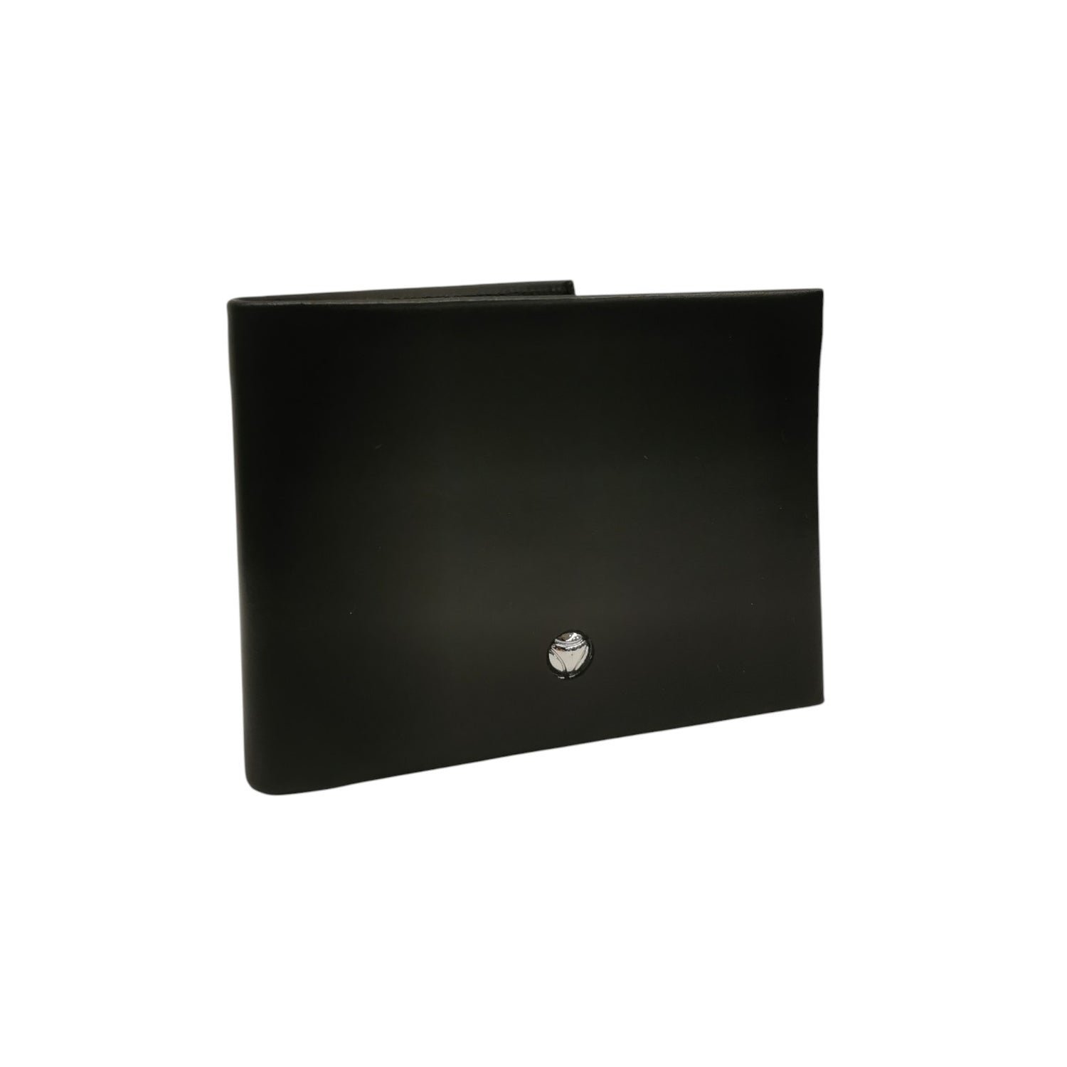 Momo Design Portafoglio Uomo in Pelle Nera con Portacarte