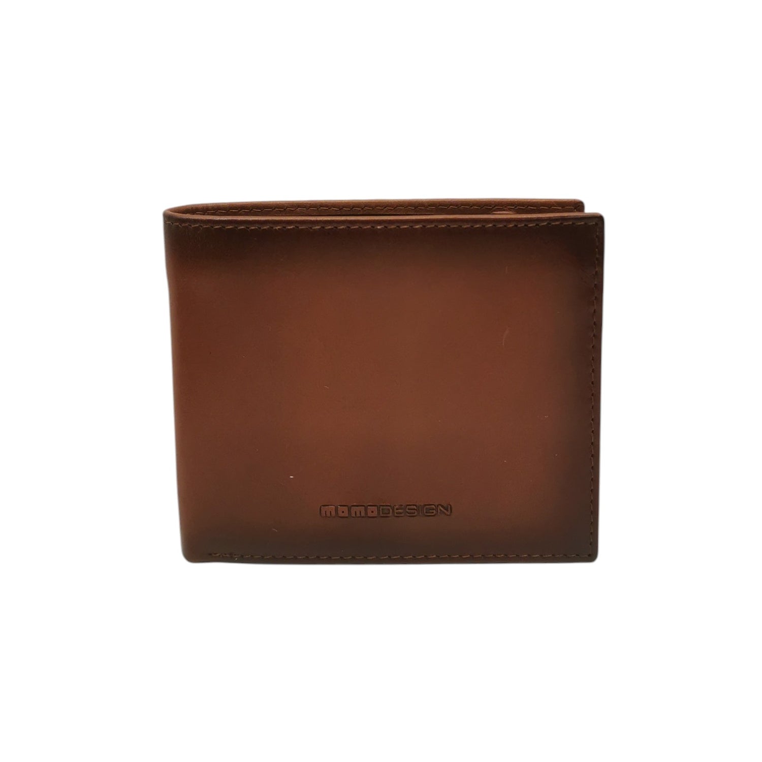Momo Design Portafoglio Uomo in Pelle Cuoio