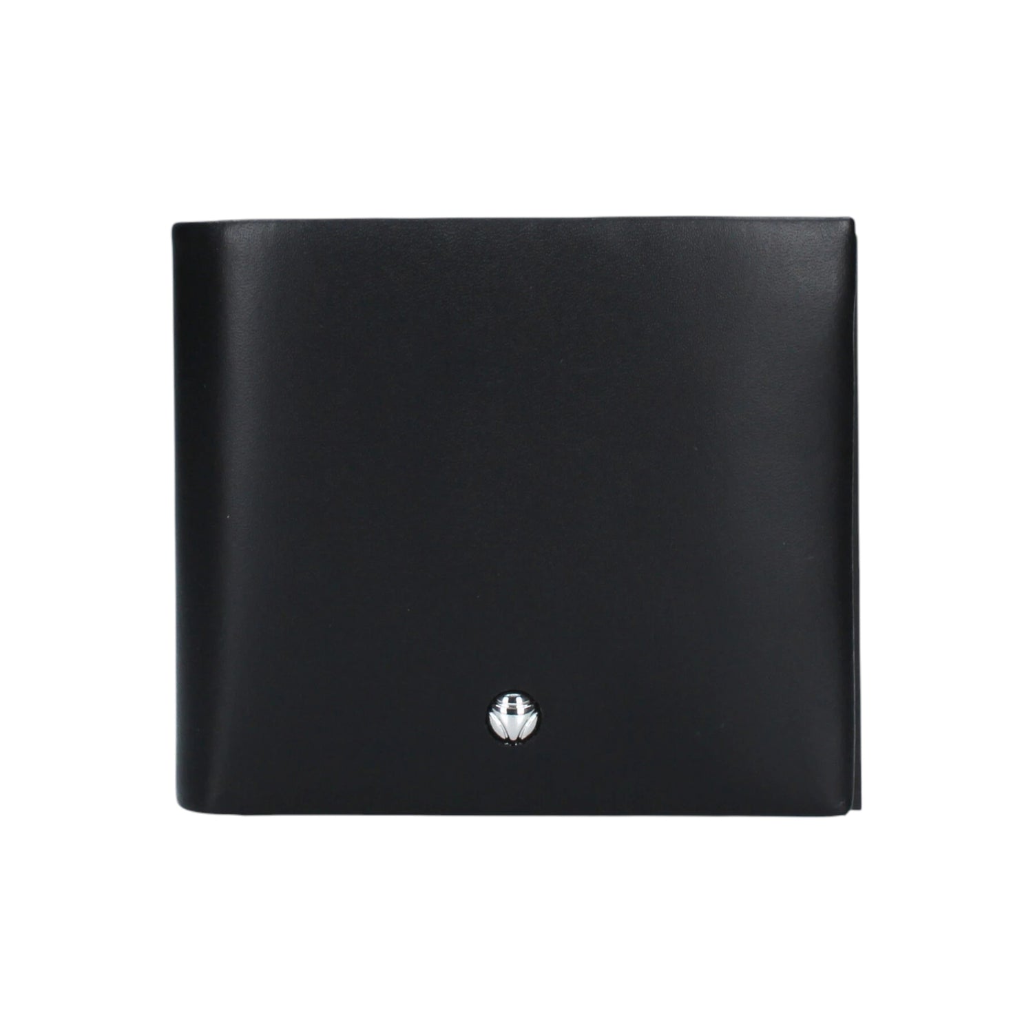 Momo Design Portafoglio Uomo in Pelle Nera Senza Portamonete