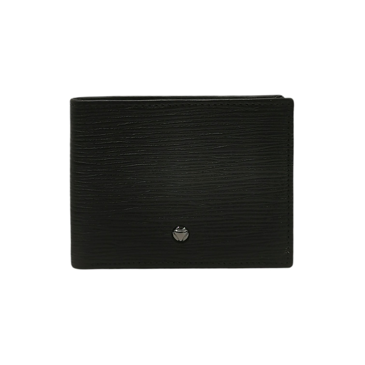 Momo Design Portafoglio Uomo in Pelle Nera con Portamonete