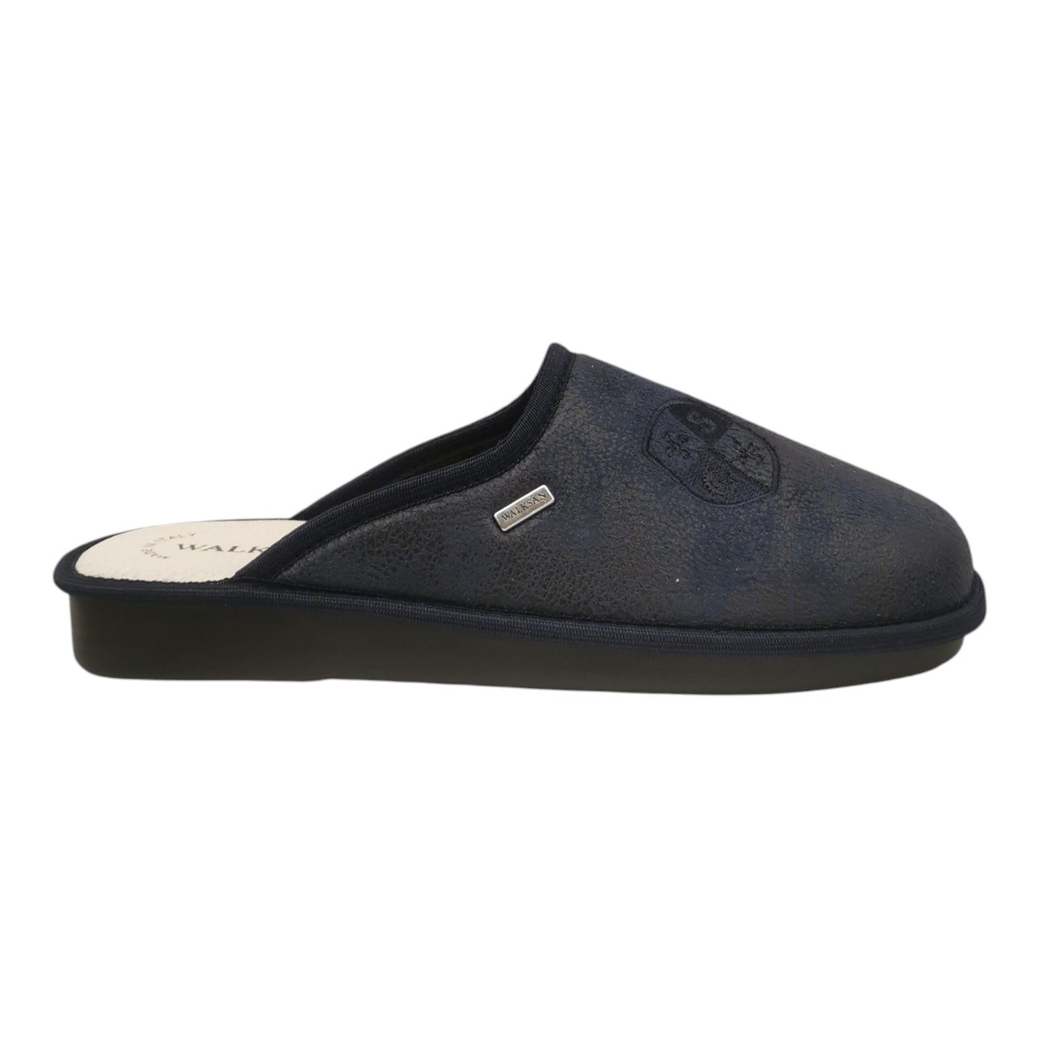 Walksan Pantofola Uomo in Tessuto Blu