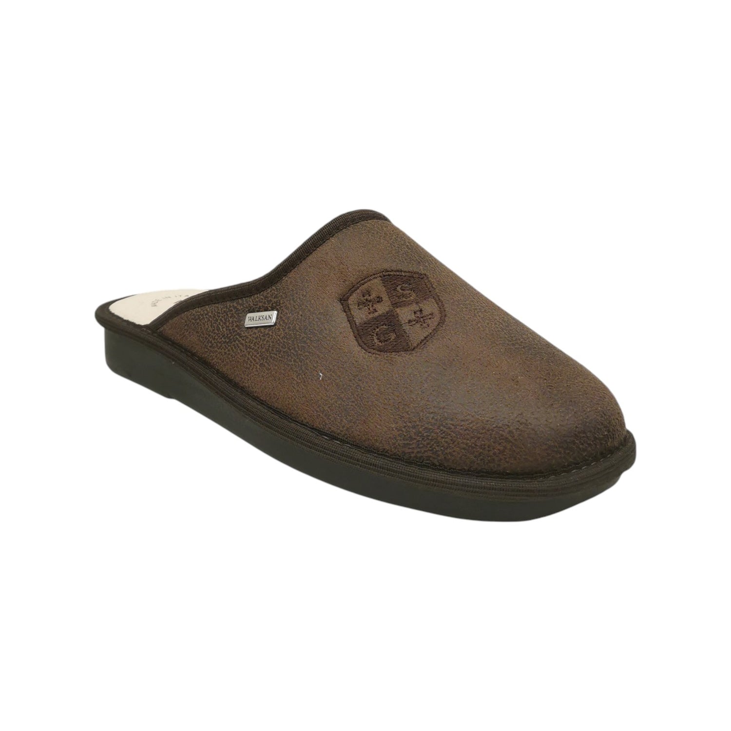 Walksan Pantofola Uomo in Tessuto Moro