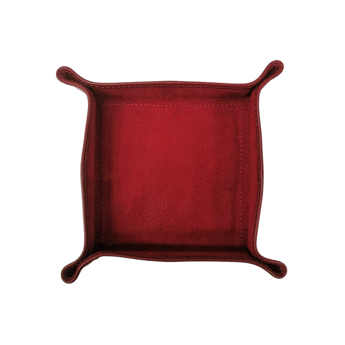 Gianni Conti Svuotatasche Unisex in Pelle Rossa