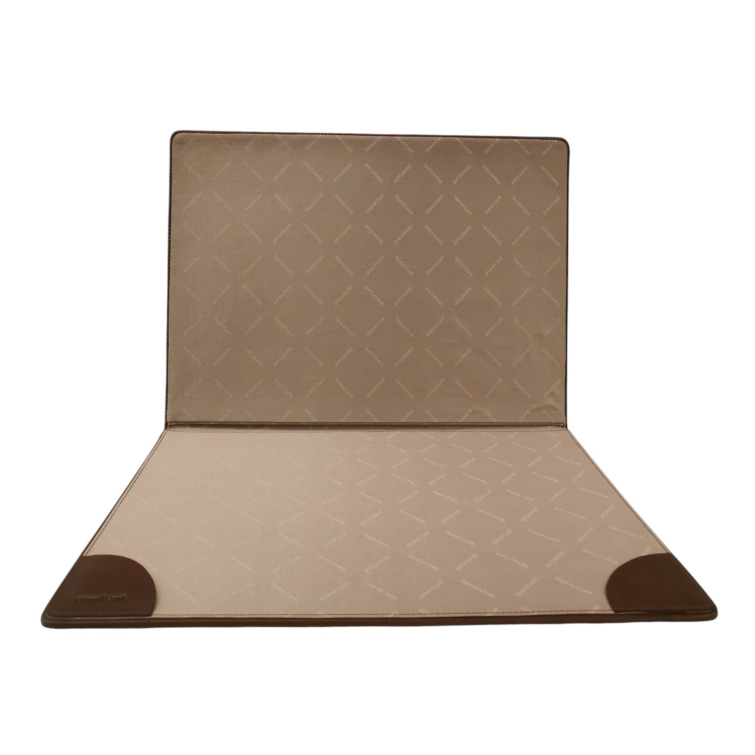 Gianni Conti Sottomano Unisex in Pelle Marrone