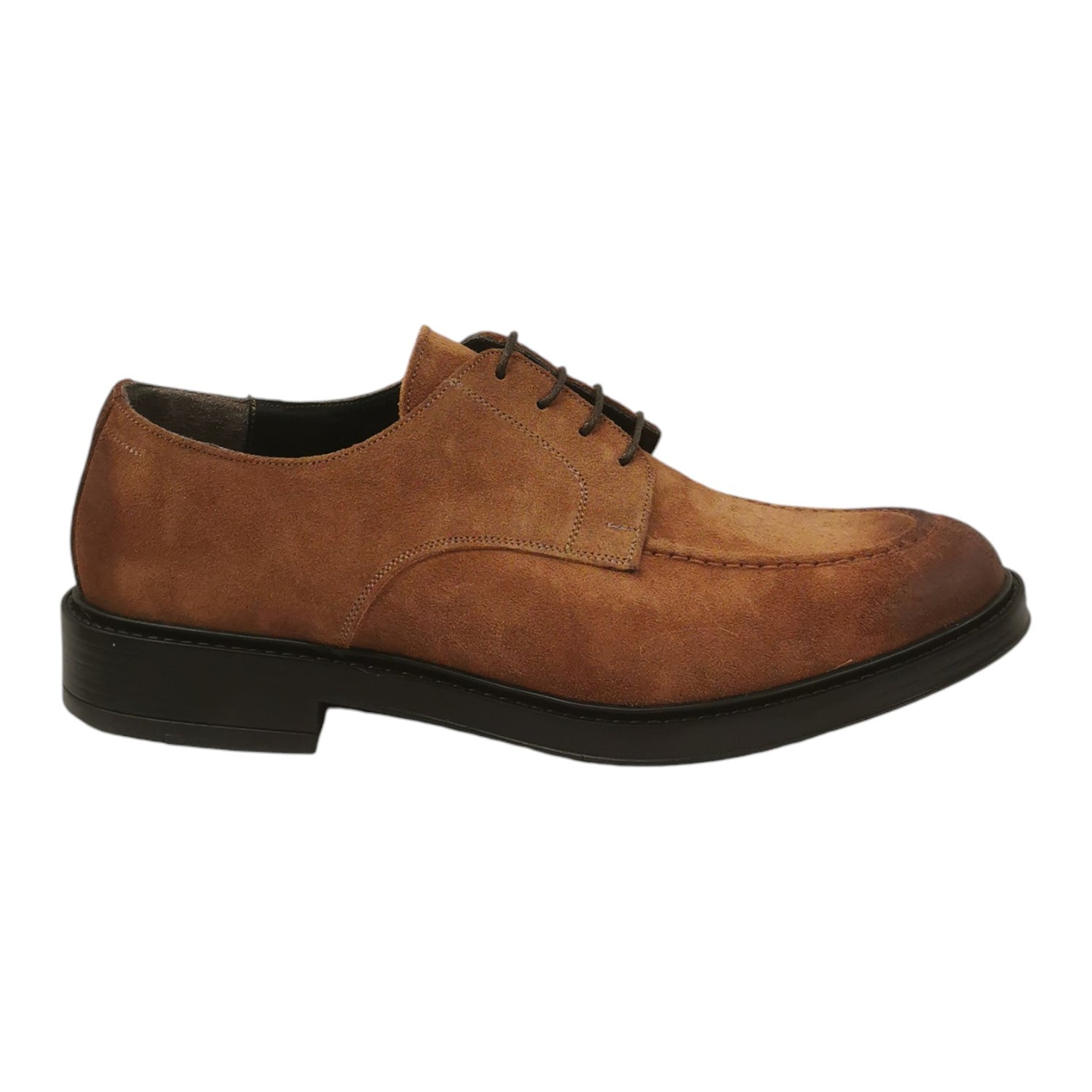 Gino Tagli Allacciato Uomo in Camoscio Cuoio