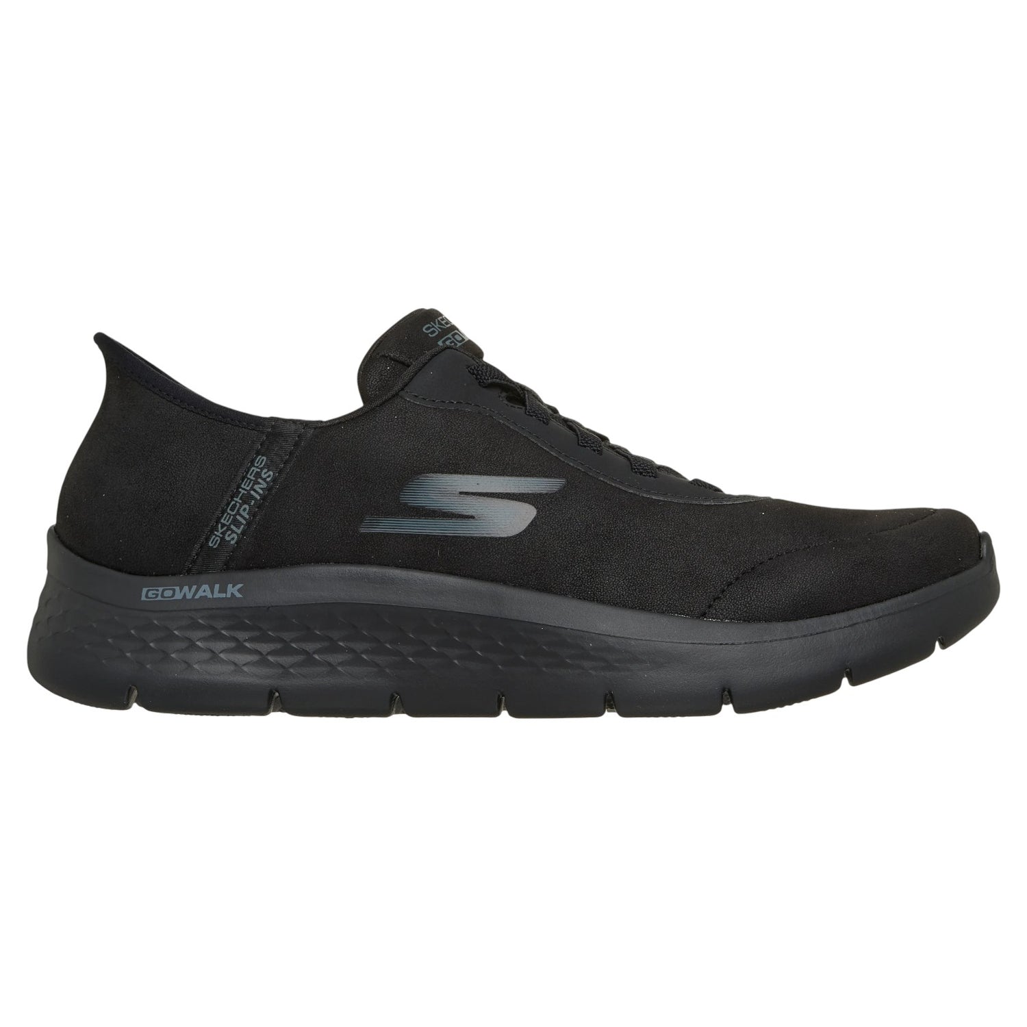 Skechers Slip-ins Uomo in Ecopelle Oliva: Go Walk Flex - Smooth Motion