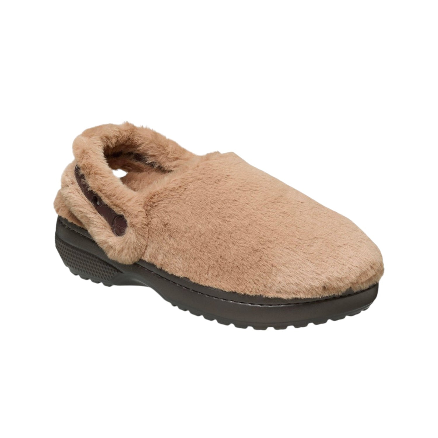 Crocs Classic Unforgettable Clog Sabot Donna in Pelliccia Sintetica Latte