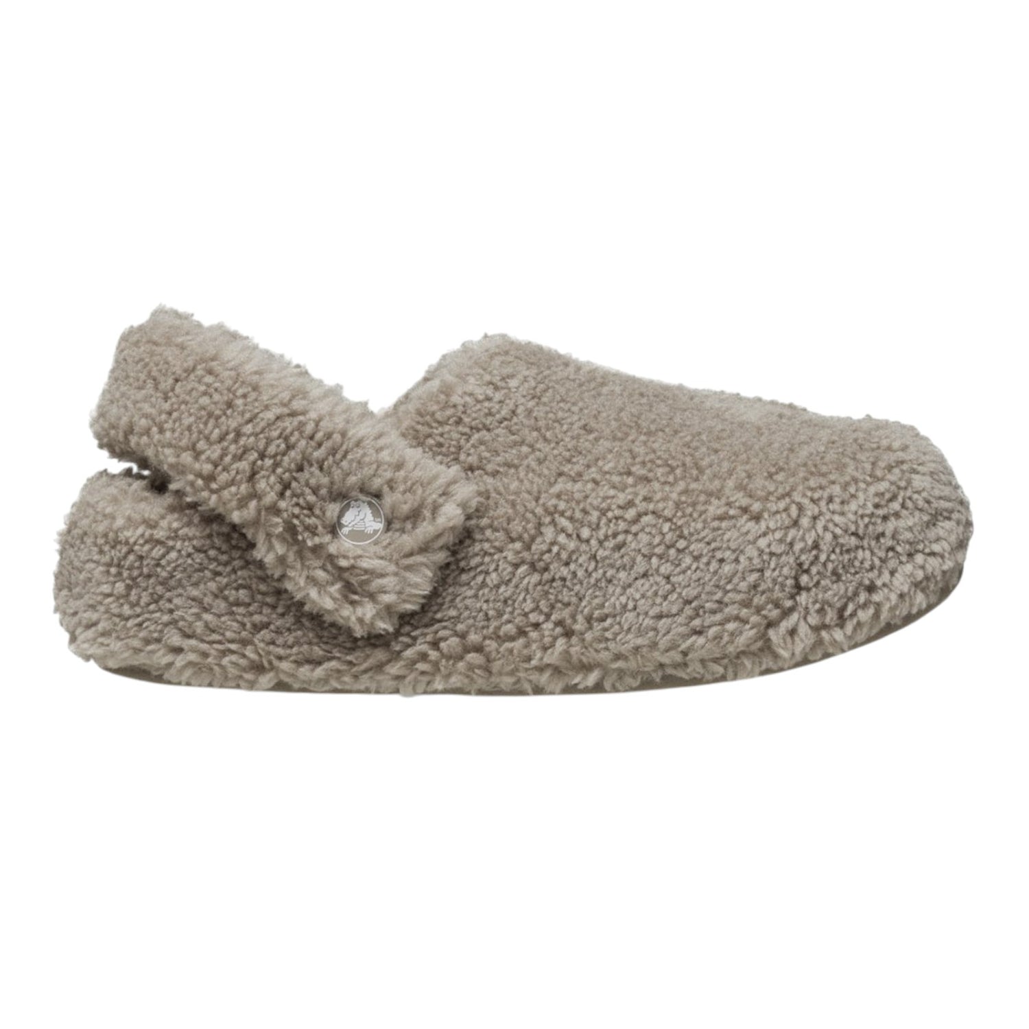 Crocs Classic Cozzzy Slipper Pantofola Donna in Pelliccia Sintetica Fungo