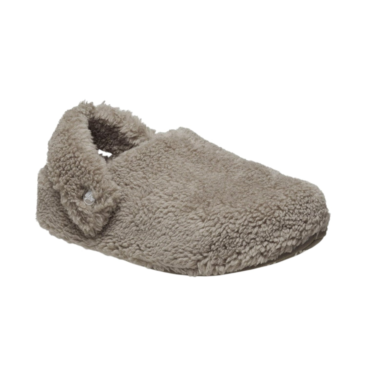 Crocs Classic Cozzzy Slipper Pantofola Donna in Pelliccia Sintetica Fungo