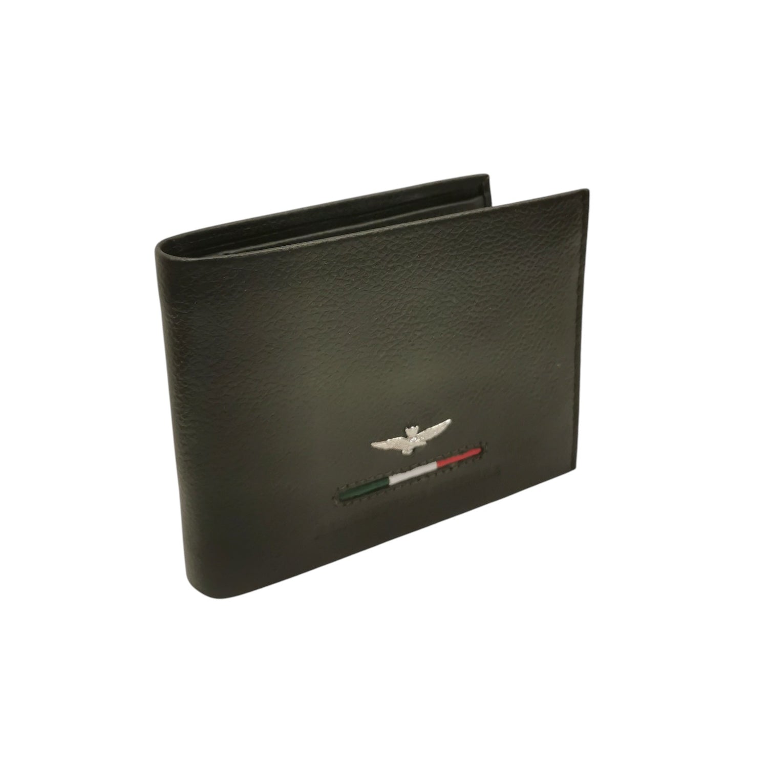 Aeronautica Militare Portafoglio Uomo Linea Fighter in Pelle Moro