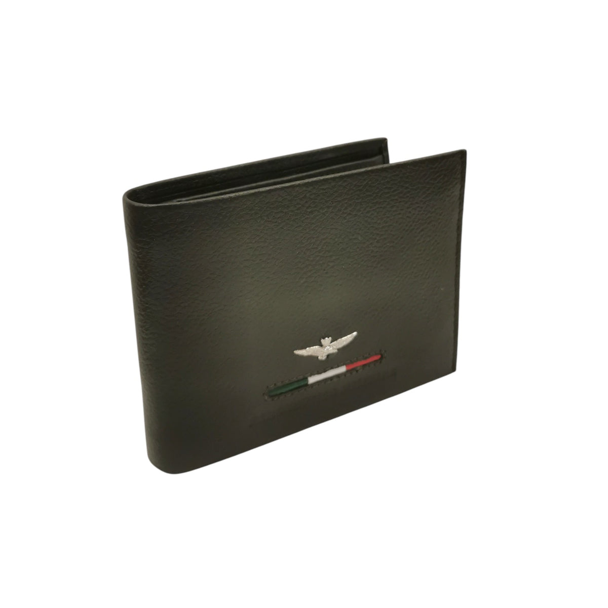 Aeronautica Militare Portafoglio Uomo Linea Fighter in Pelle Moro