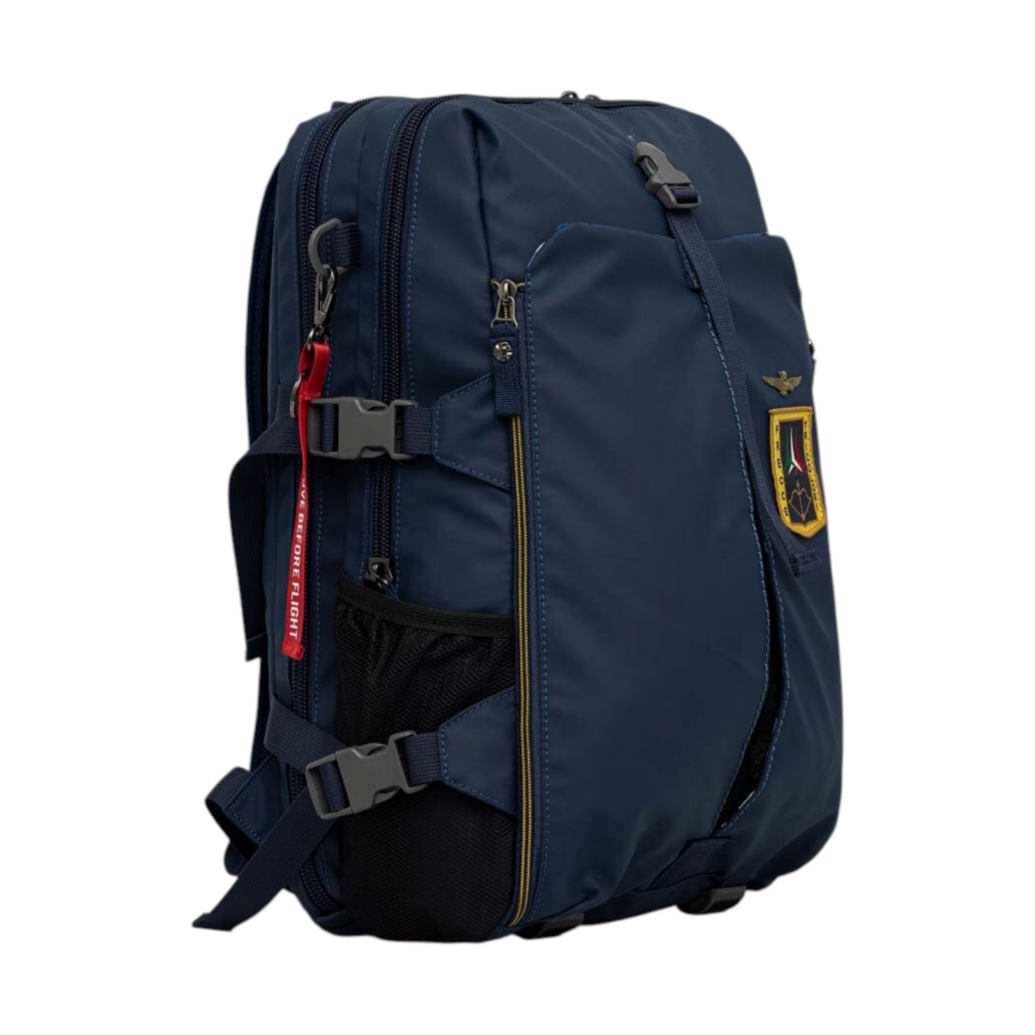 Aeronautica Militare Zaino Linea Frecce Uomo Porta Computer 15.6 con Presa Usb Blu