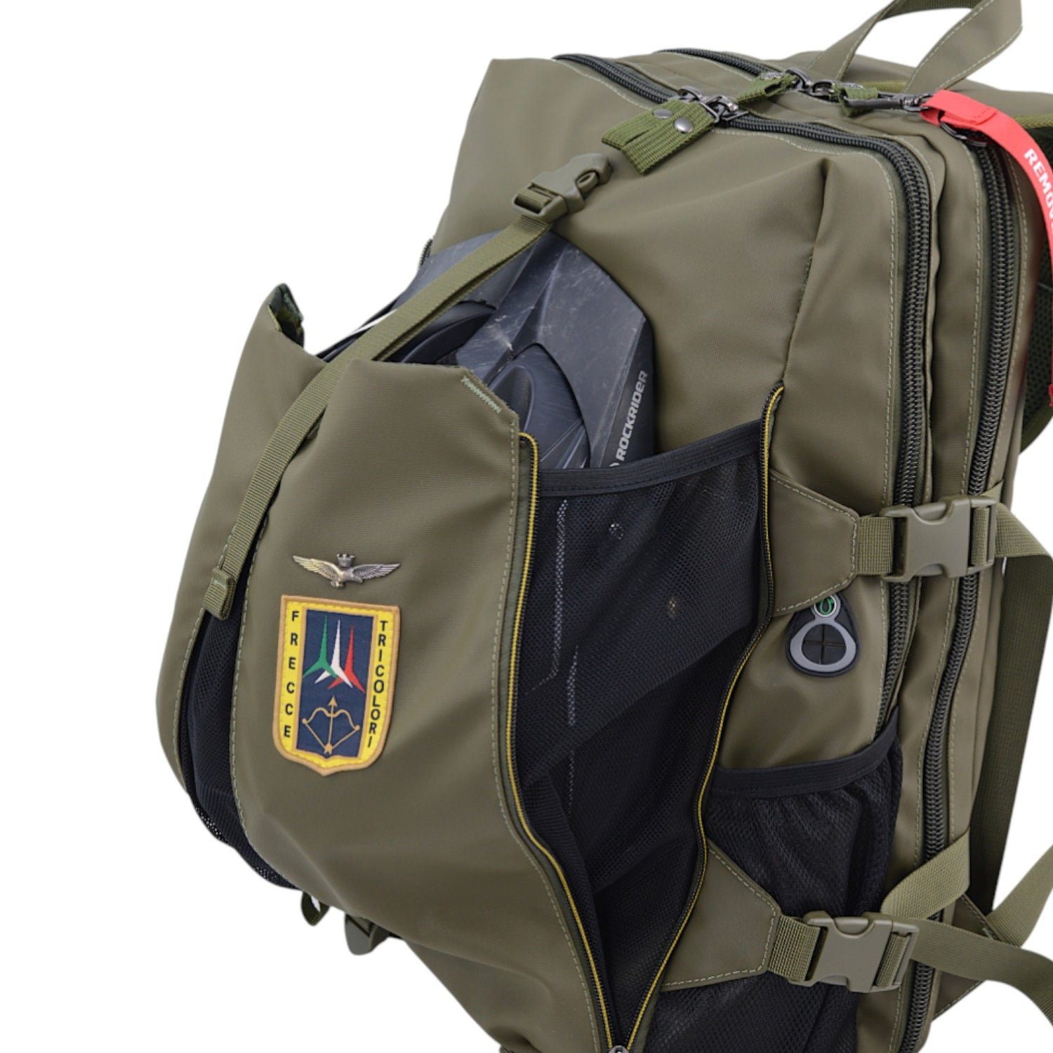 Aeronautica Militare Zaino Linea Frecce Uomo Porta Computer 15.6 con Presa Usb Verde