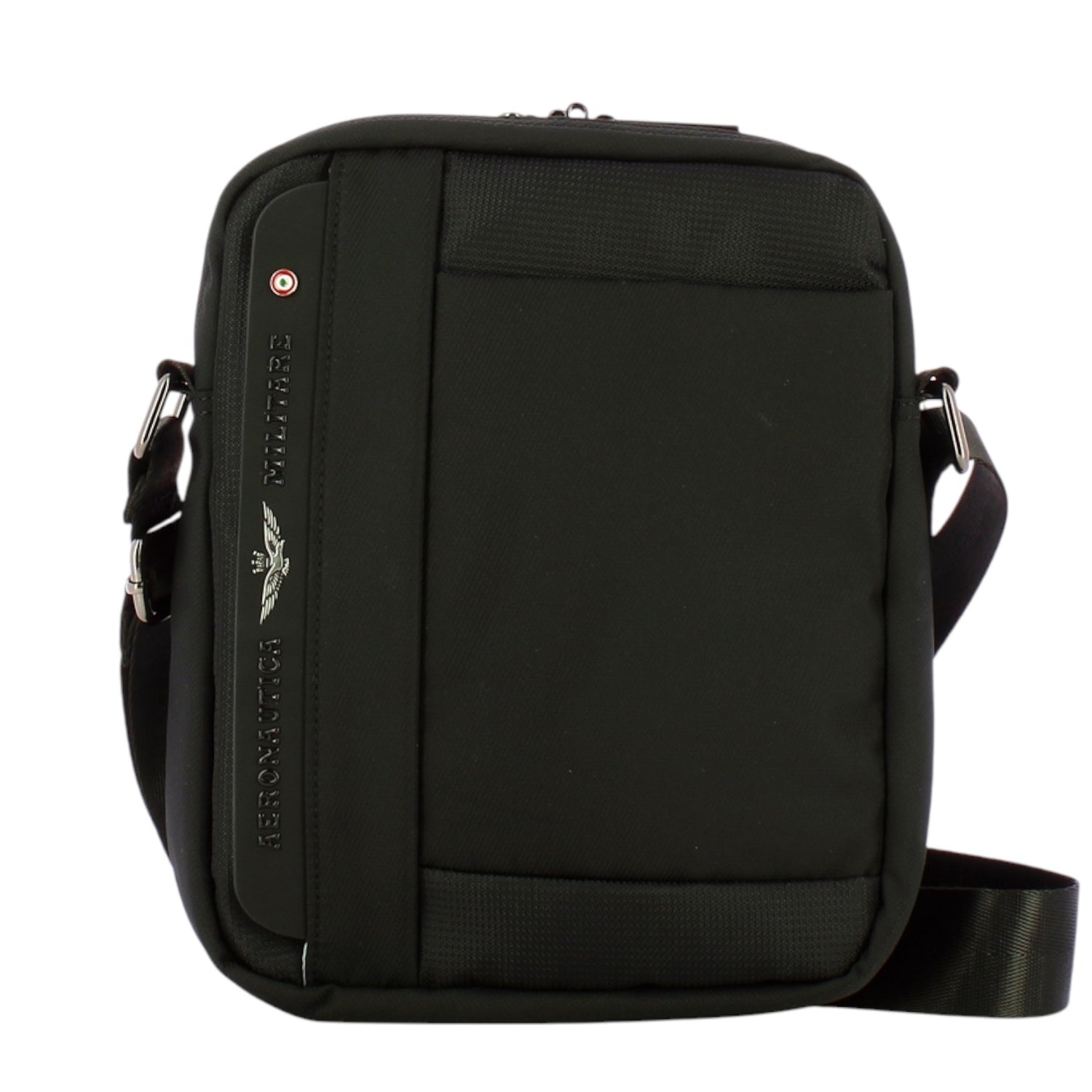 Aeronautica Militare Borsello Medio Linea Airspace Uomo in Tessuto Nero