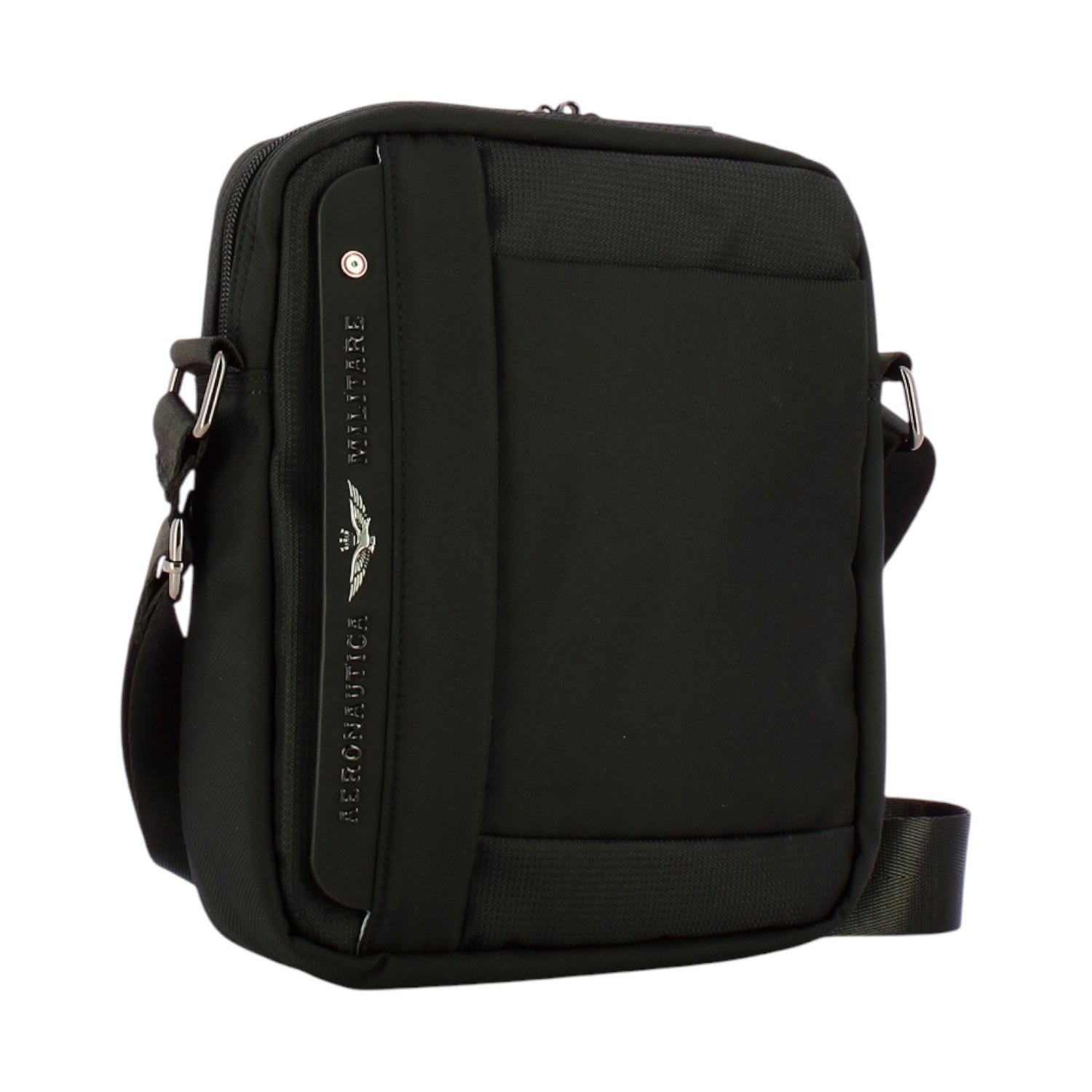 Aeronautica Militare Borsello Medio Linea Airspace Uomo in Tessuto Nero