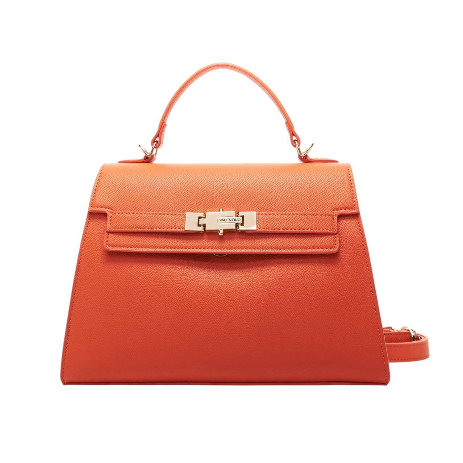 Mario Valentino Borsa a Mano Fae Re Donna in Ecopelle Arancio con Tracolla