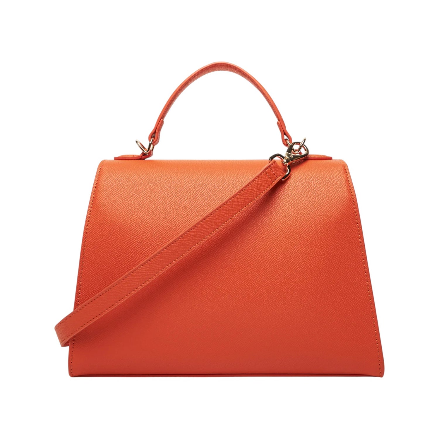 Mario Valentino Borsa a Mano Fae Re Donna in Ecopelle Arancio con Tracolla