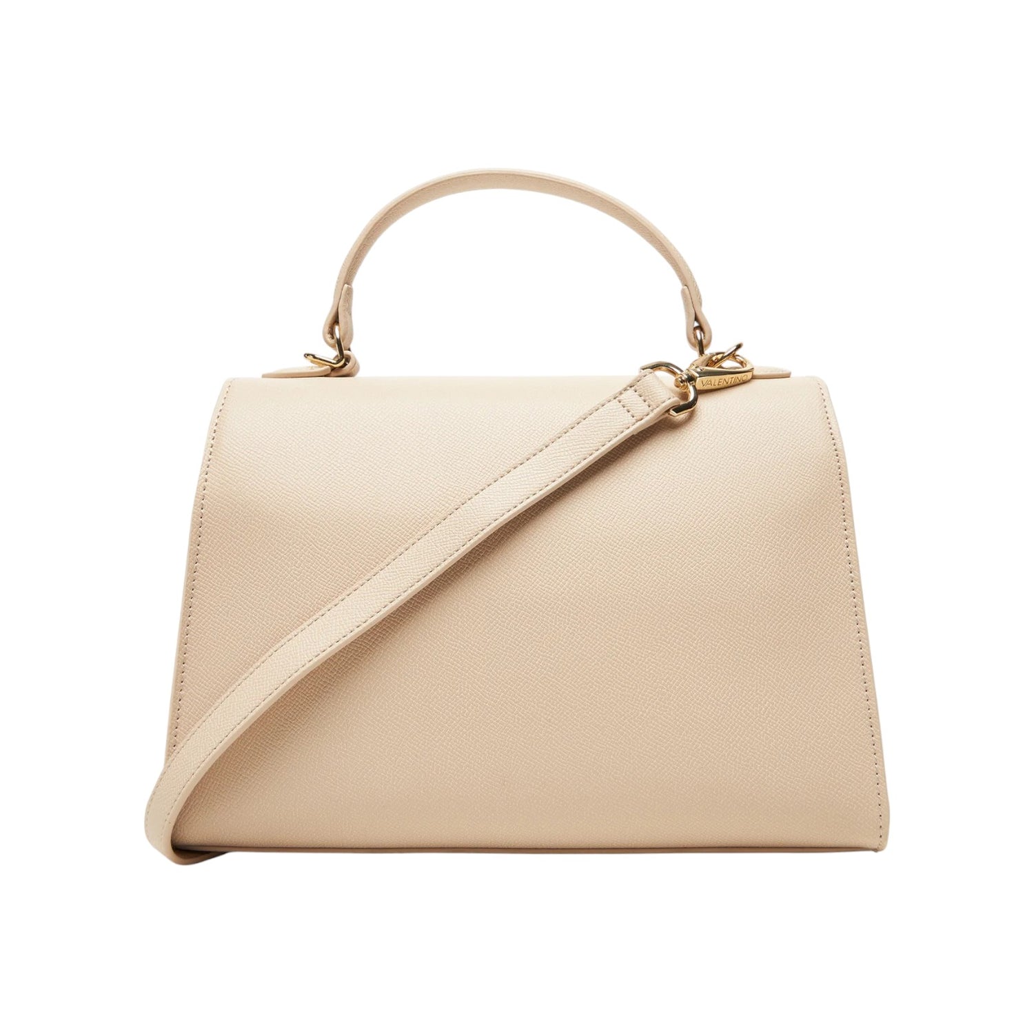 Mario Valentino Borsa a Mano Fae Re Donna in Ecopelle Ecru con Tracolla