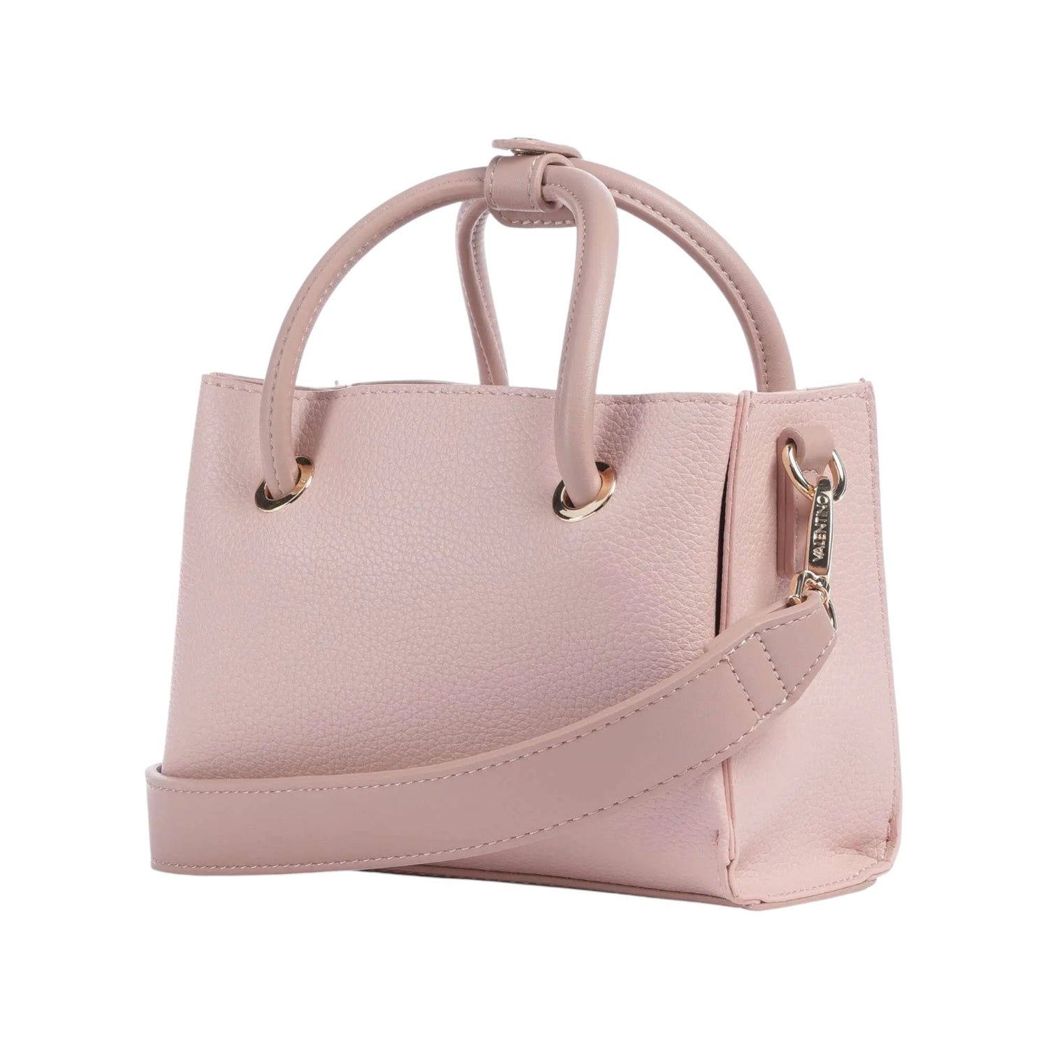 Mario Valentino Borsa a Mano Alexia Donna in Ecopelle Cipria con Doppia Tracolla