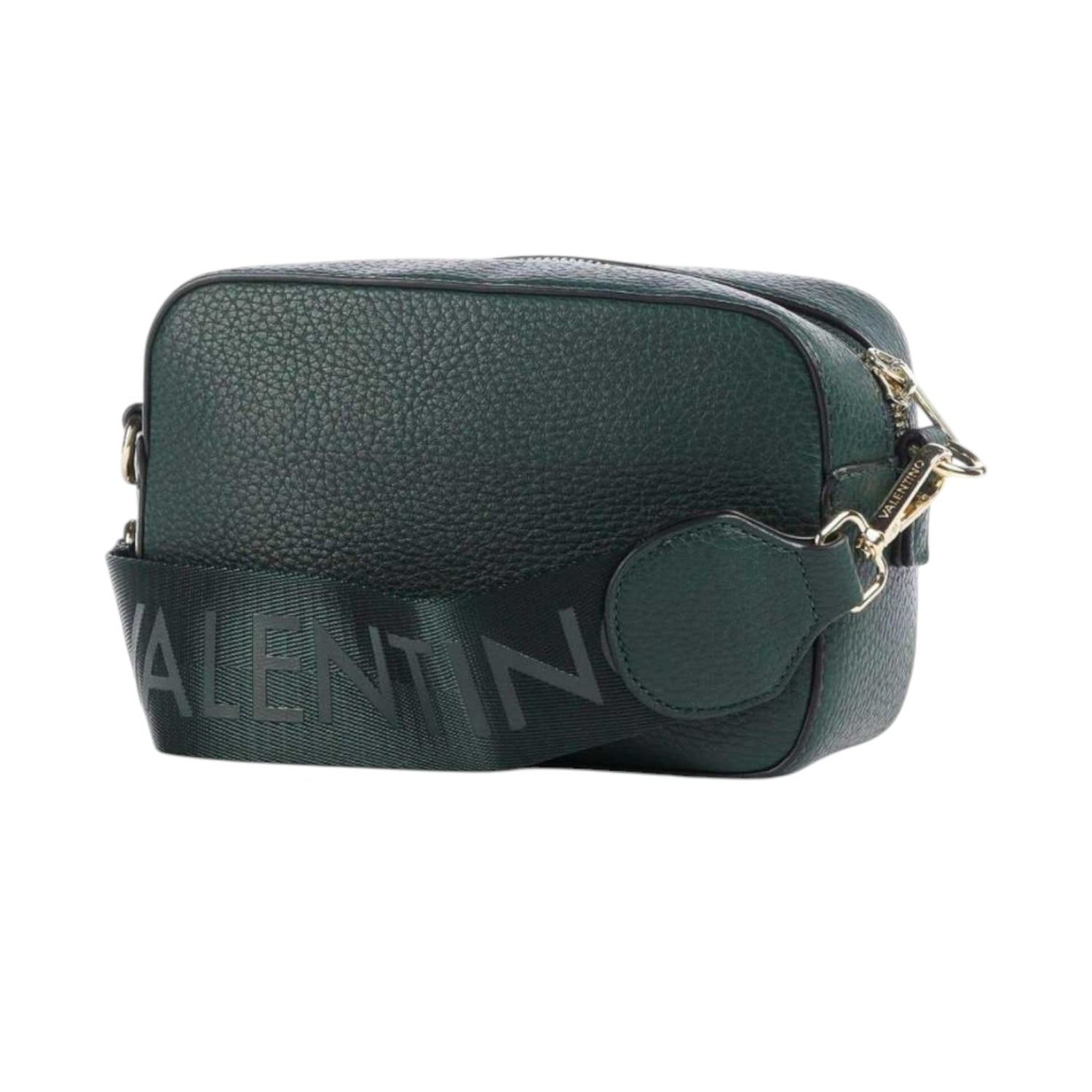 Mario Valentino Borsa a Tracolla Fall Re Donna in Ecopelle Martellata Bosco